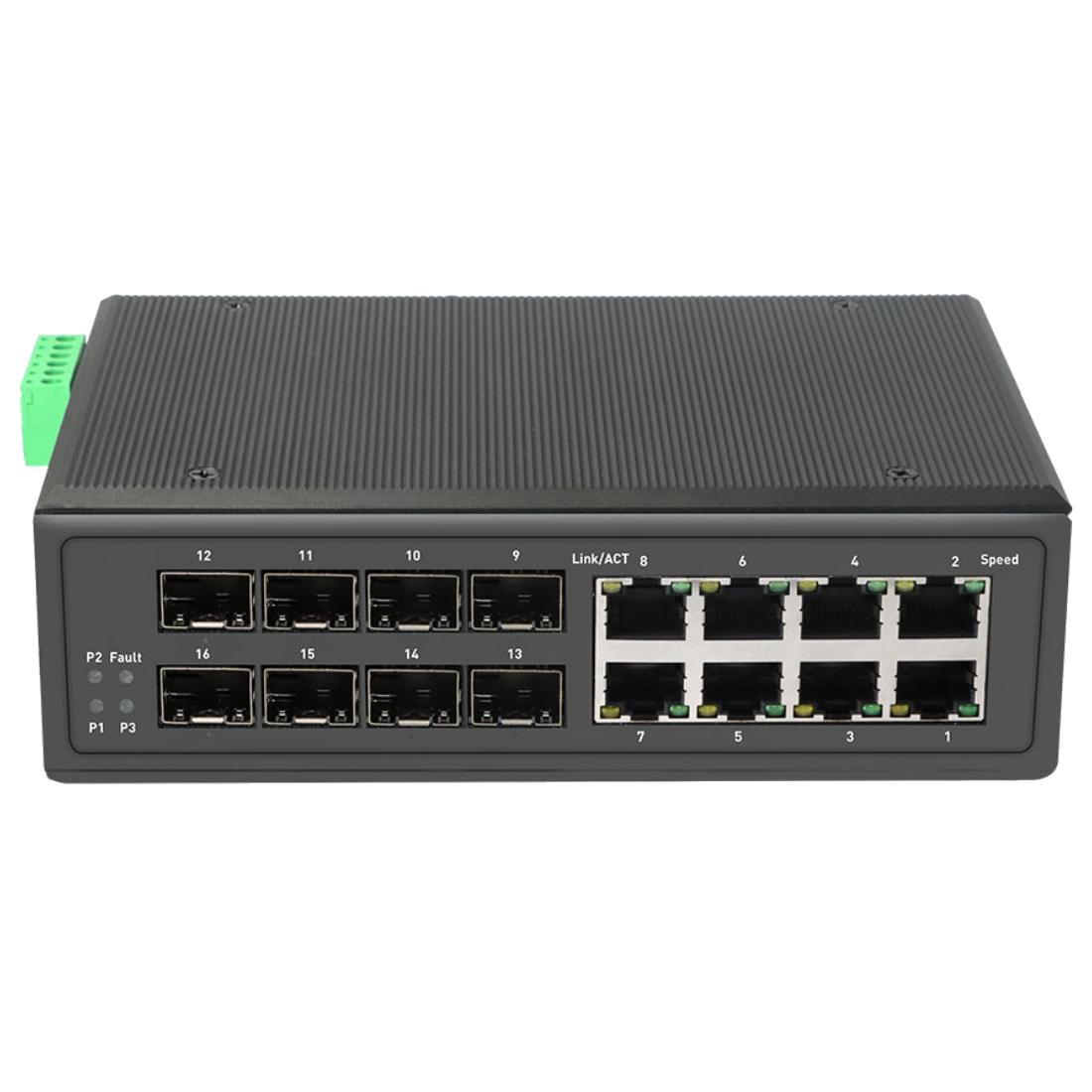 GNT-P1608FMI - Индустриальный коммутатор
