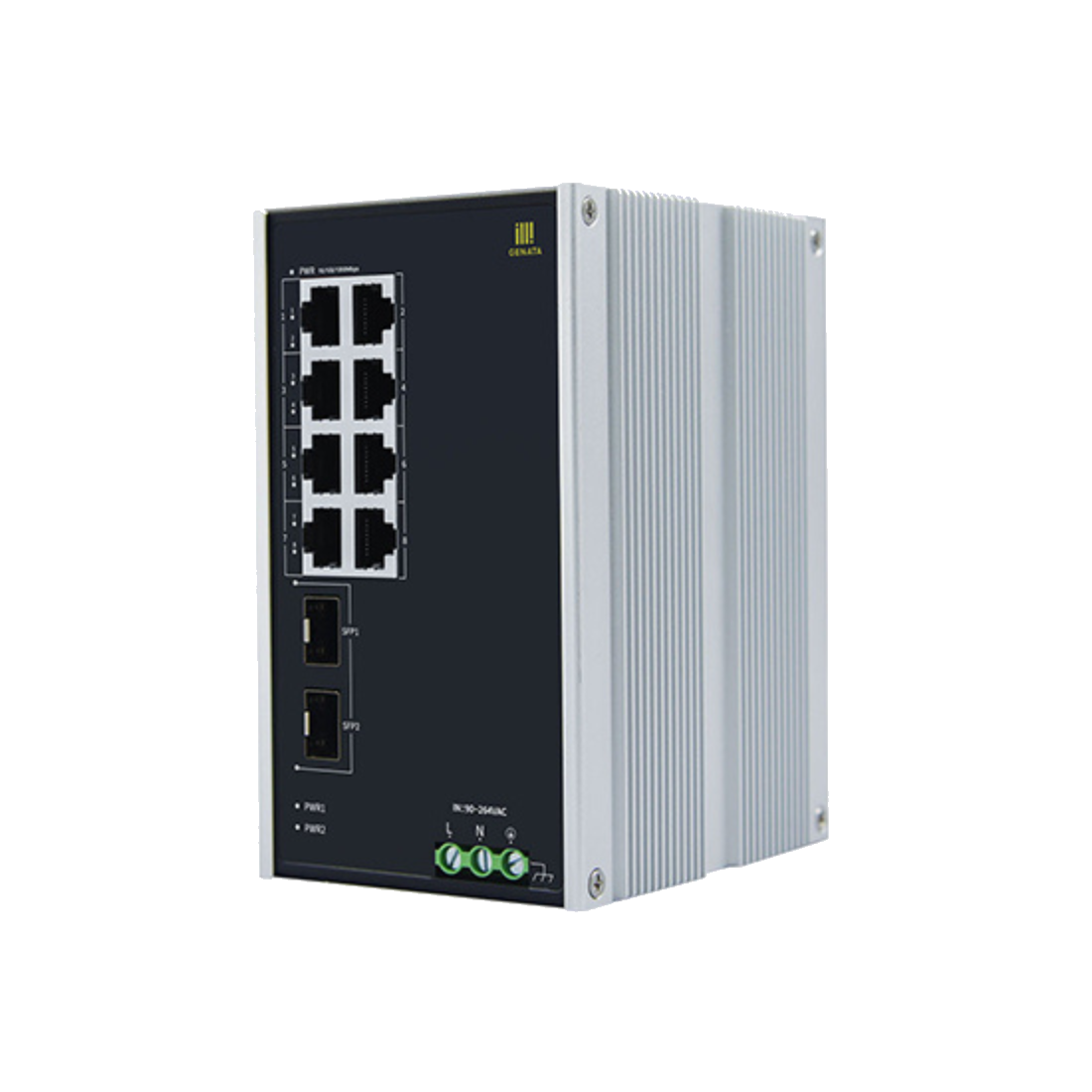 GNT-IG1210GF-AC - Индустриальный коммутатор