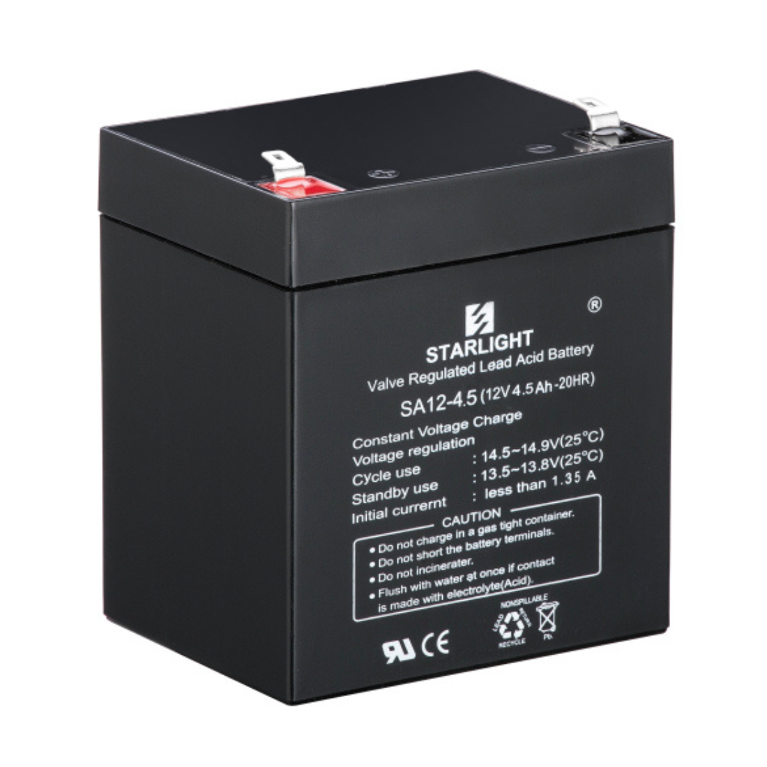 Аккумулятор 12v-4,5ah STARLIGHT