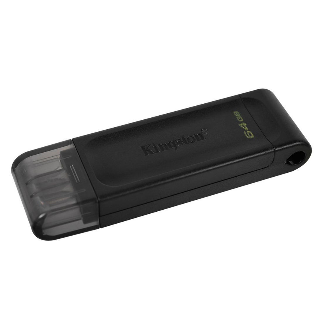 USB-накопитель Kingston DT70/64GB 64GB Type-C Чёрный