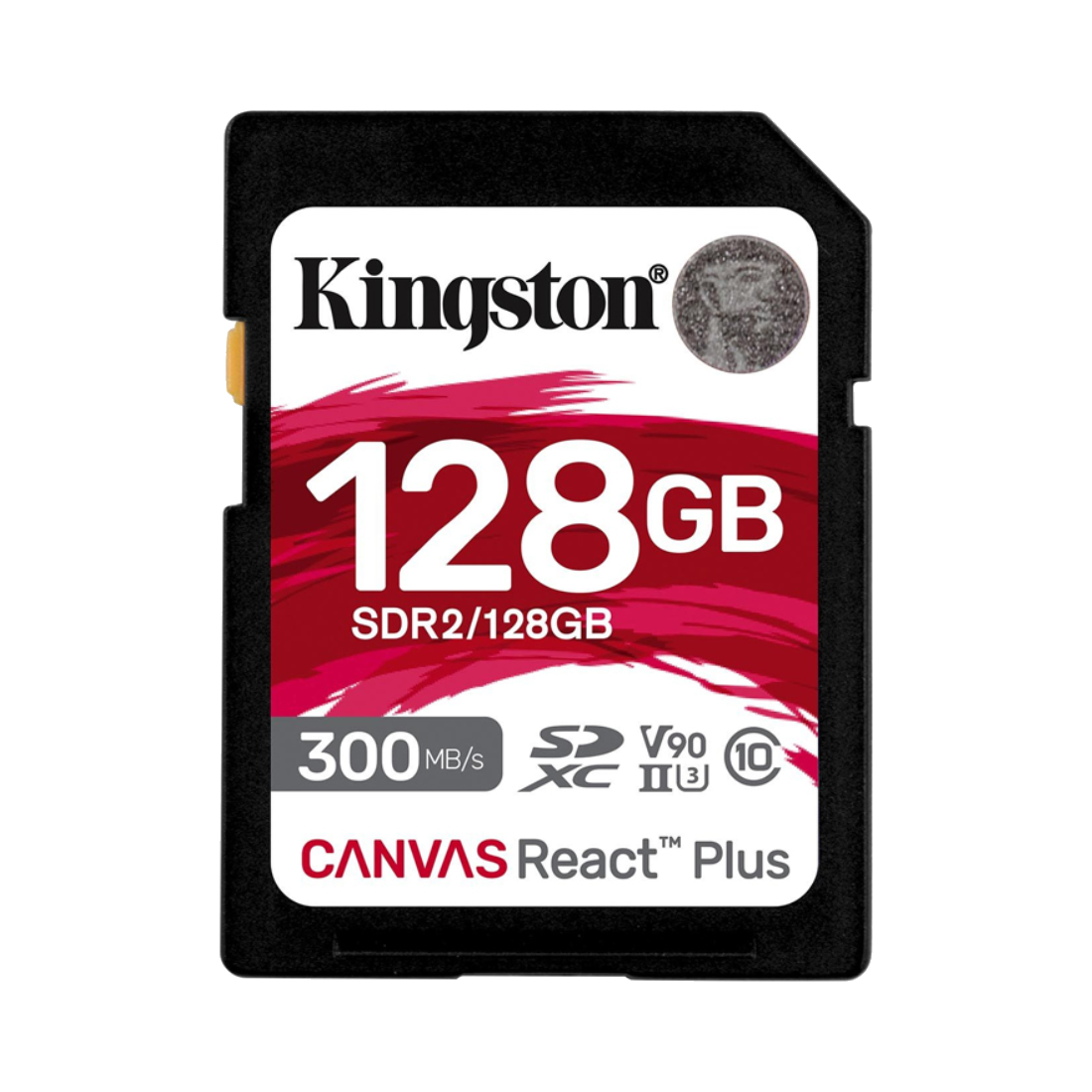 Карта памяти Kingston SDR2/128GB UHS-II U3 V90 128GB без адаптера
