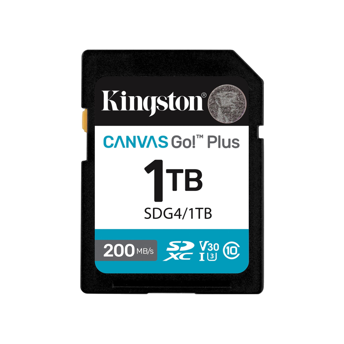 Карта памяти Kingston SDG4/1TB Canvas Go Plus Gen4 C10 UHS-I U3 V30 1TB