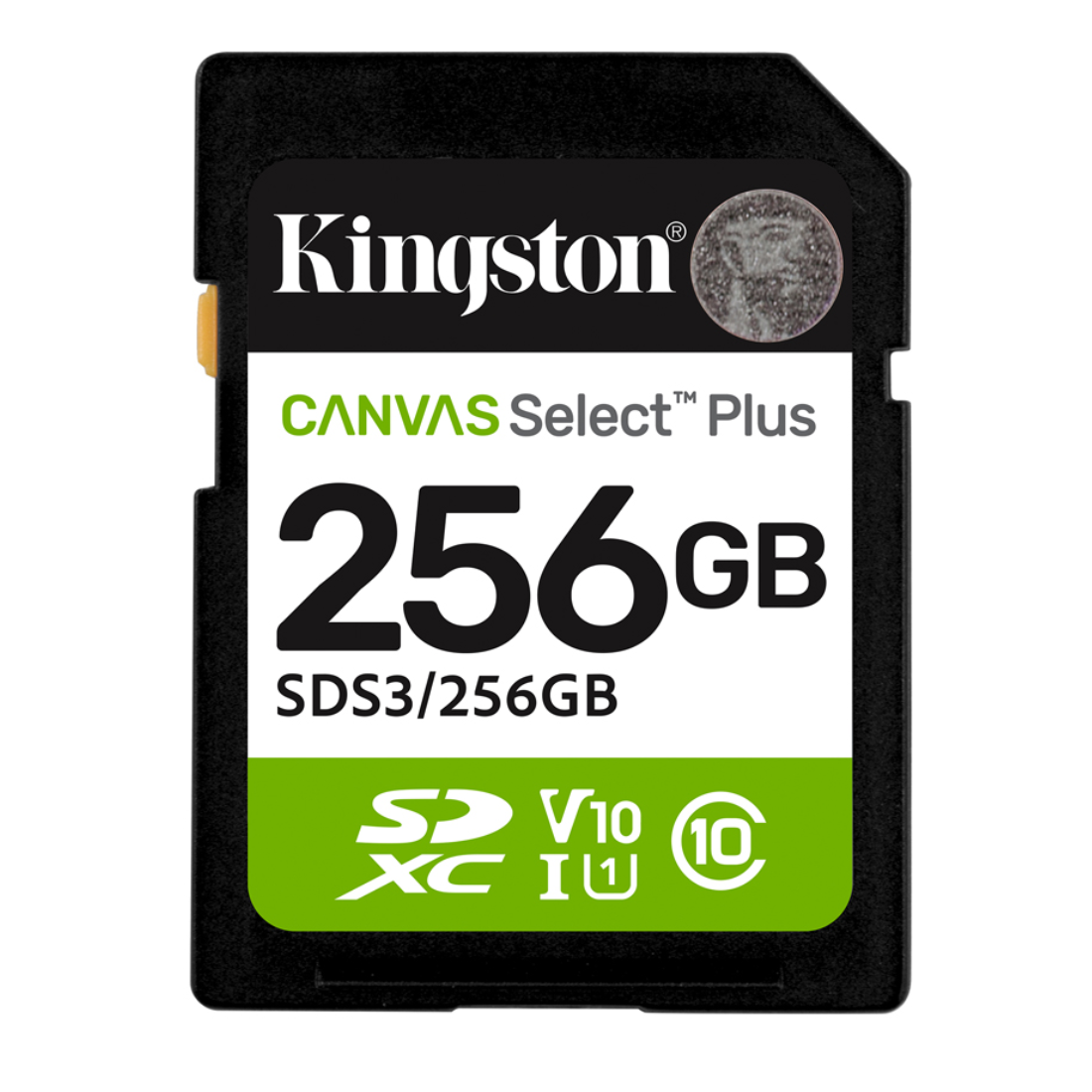 Карта памяти Kingston SDS3/256GB Canvas Select Plus C10 UHS-I U1 V10 256GB