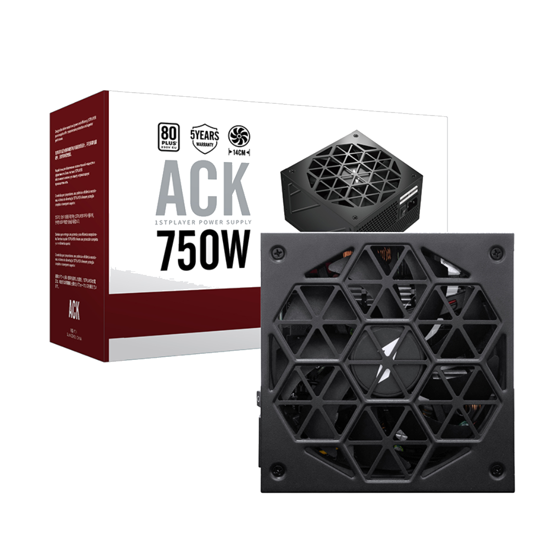 Блок питания 1STPLAYER HA 750W BK