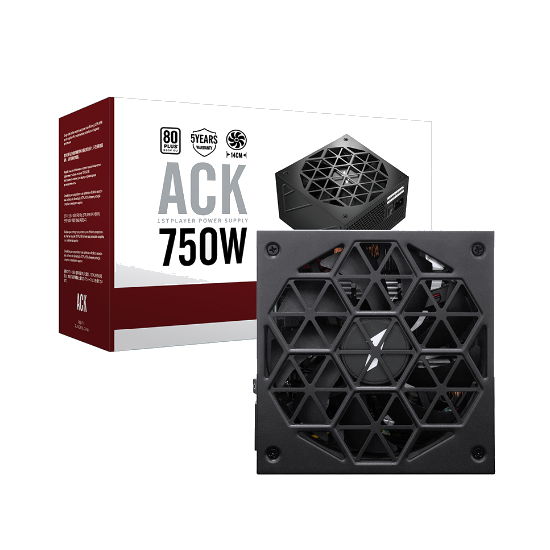 Блок питания 1STPLAYER HA 750W AA2 BK