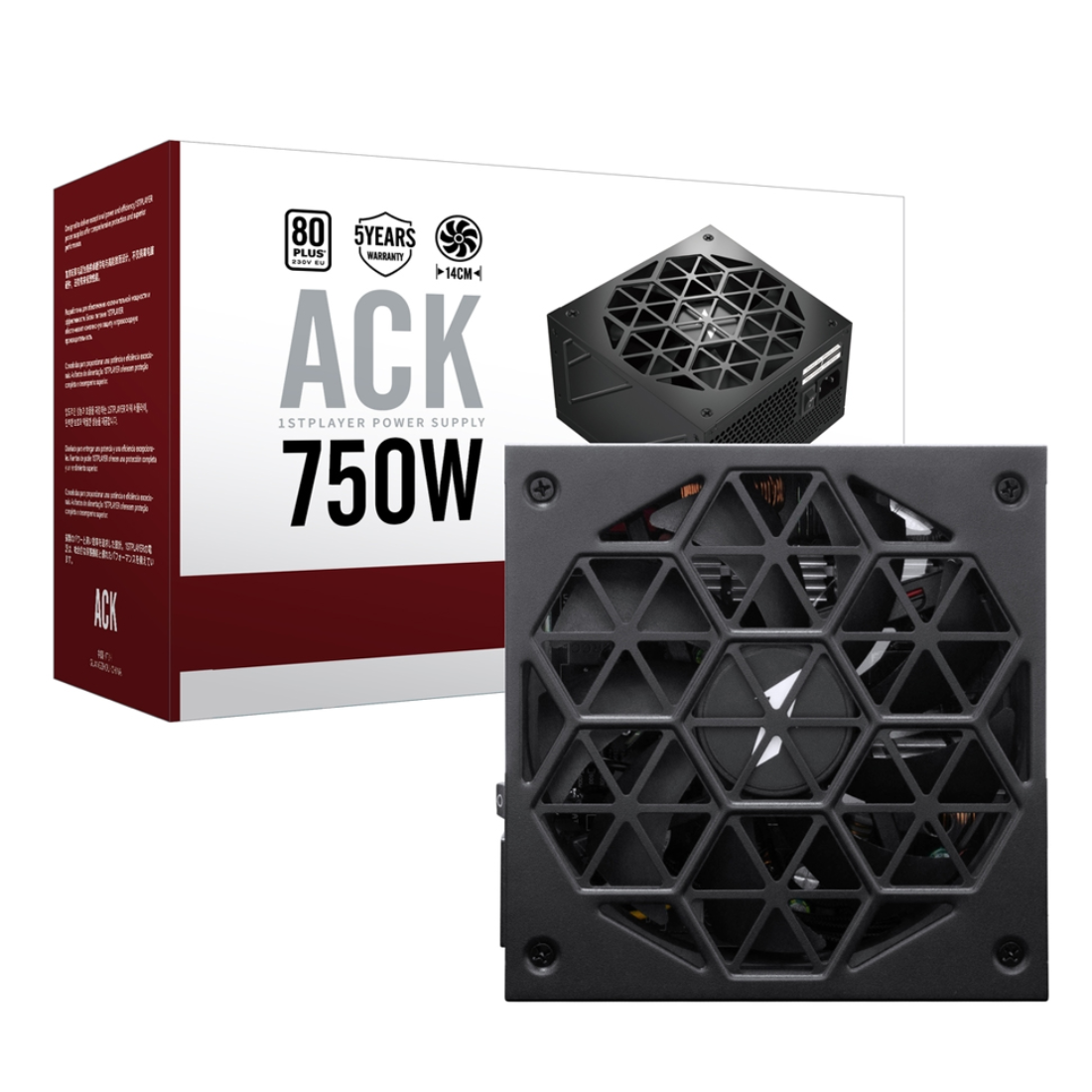 Блок питания 1STPLAYER HA 850W BA7 BK