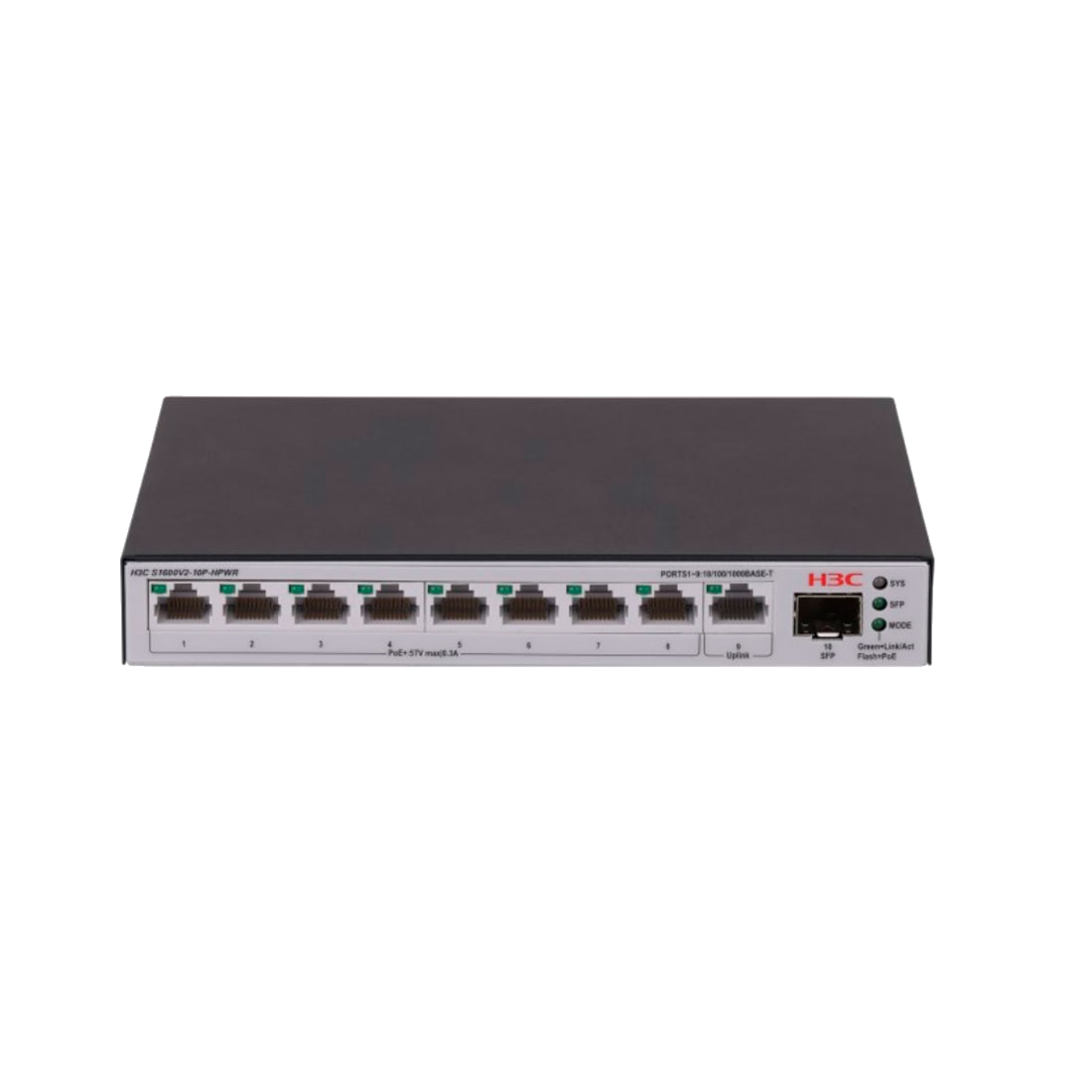 Коммутатор H3C LS-1600V2-10P-HPWR-GL