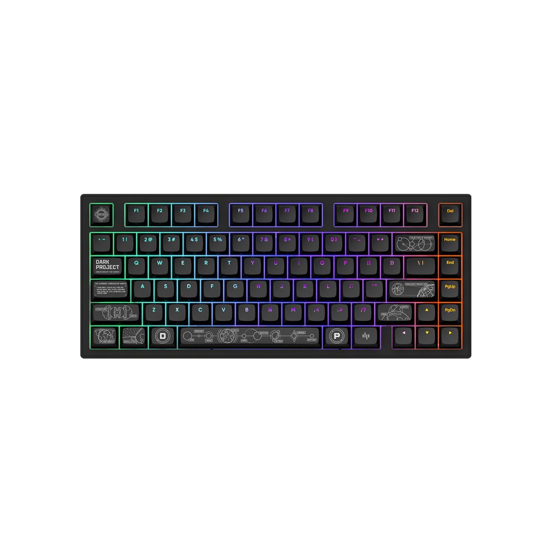 Клавиатура Dark Project ALU81A Terra Nova Black