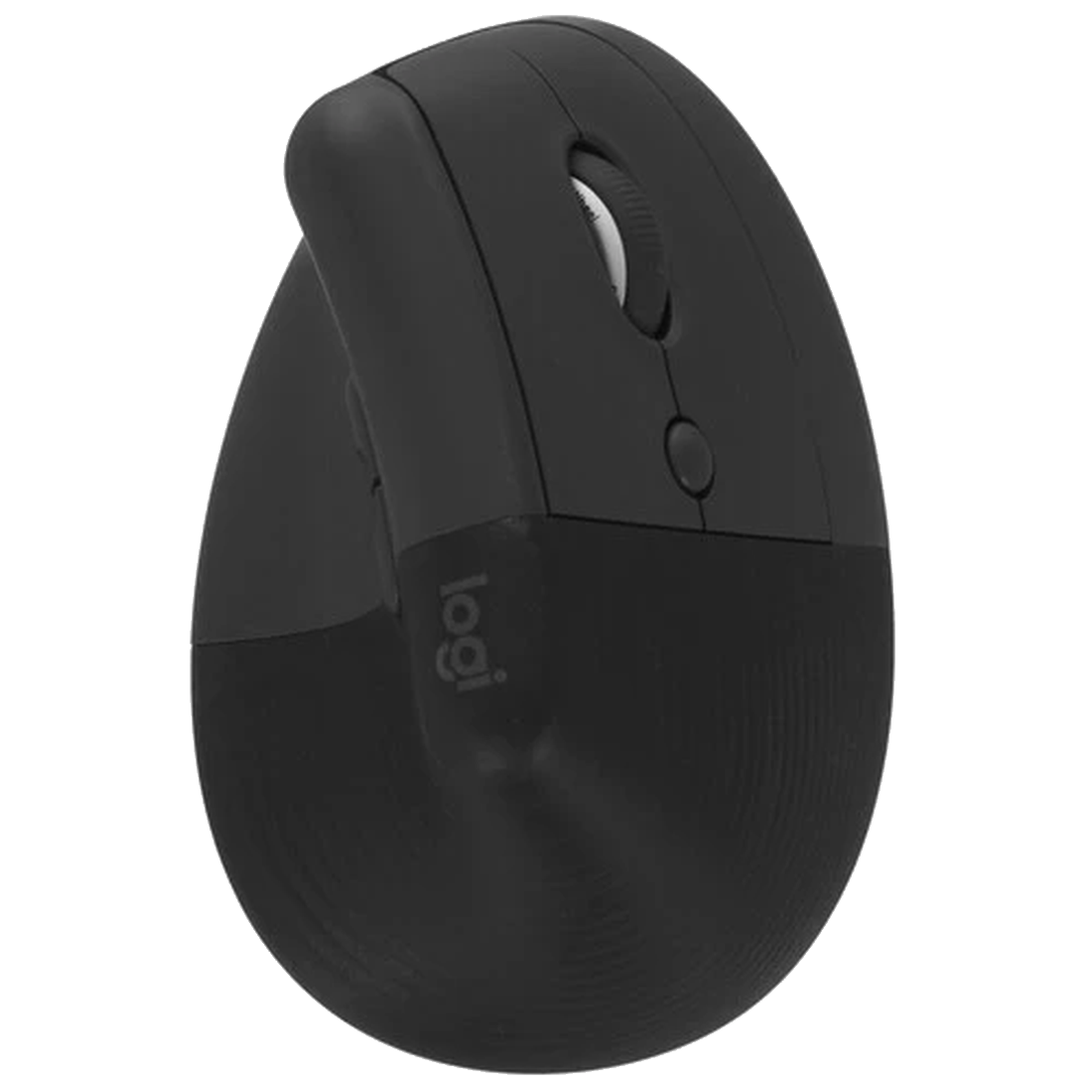 Мышь беспроводная Logitech Lift, графит, вертикальная, 400–4000 dpi, Bluetooth, Logi Bolt, 4 кнопки