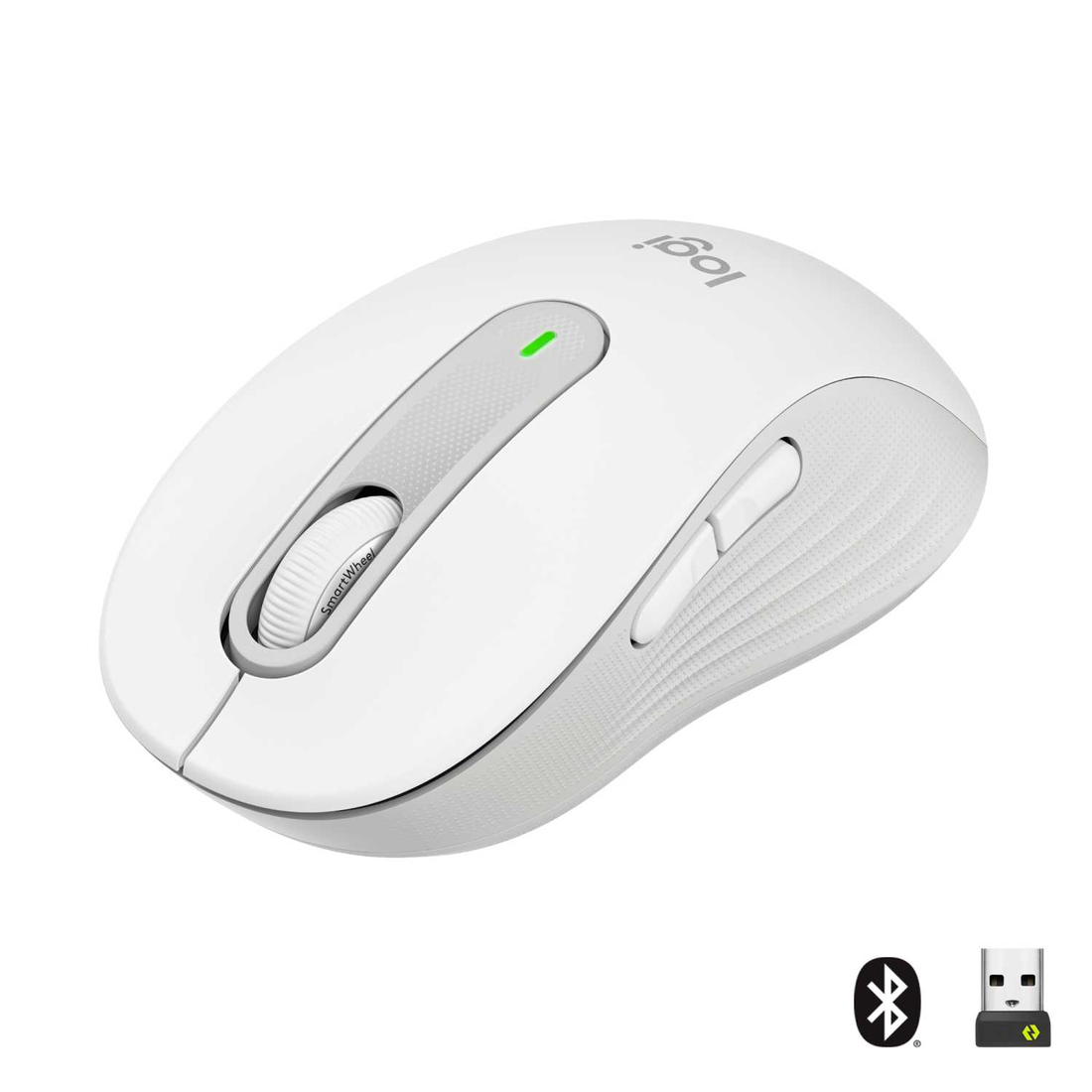 Мышь беспроводная Logitech Signature M650 L Wireless Mouse - OFF-White - BT - N/A - EMEA - M650 L (M