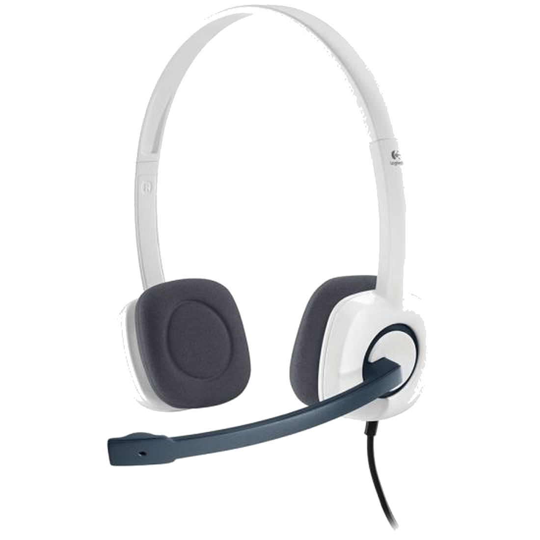 Гарнитура Logitech H150 White (белая, 2 x 3.5мм, элементы управления на кабеле, кабель 1.8м)