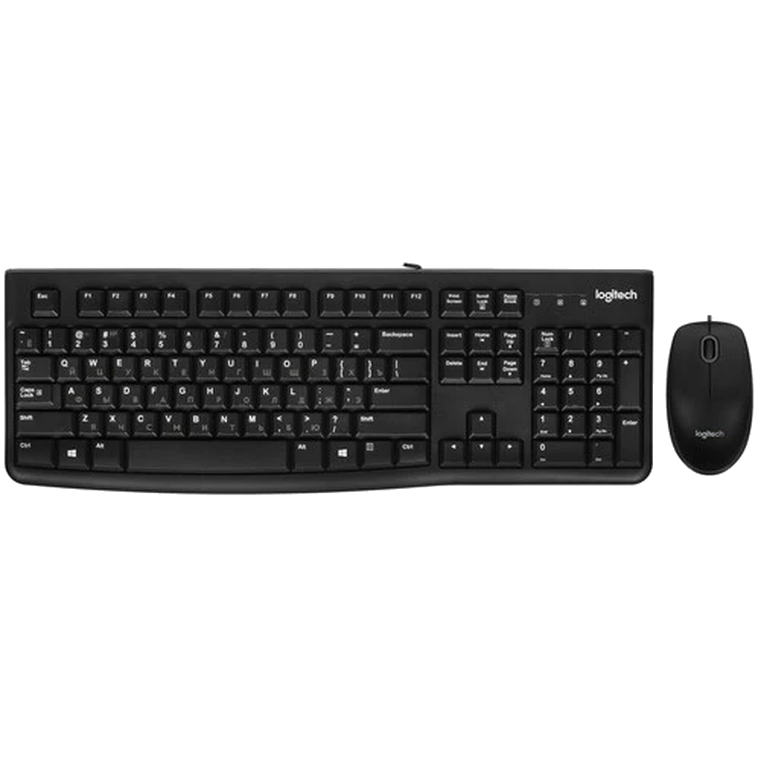 Комплект Logitech MK120 Desktop (клавиатура+мышь) (M/N: YU0036 / M-U0026)