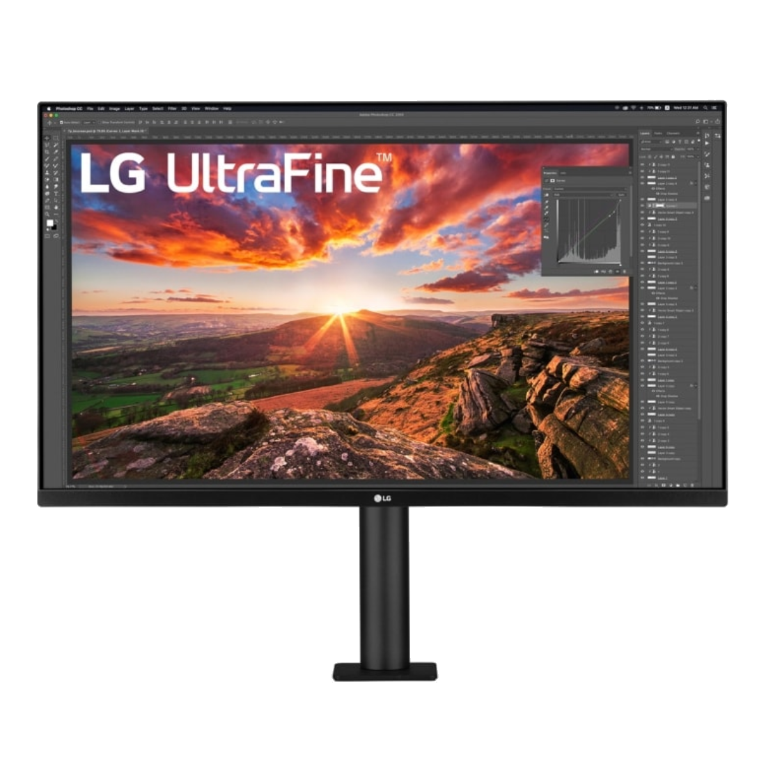 Монитор 32" LG 32UN880K-B