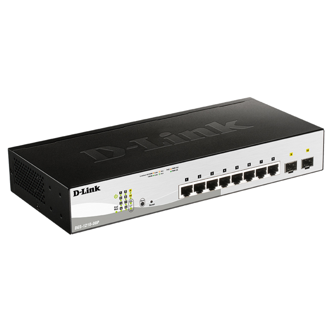Коммутатор D-Link DGS-1210-08P/G3A