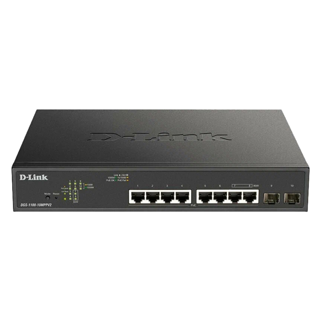 Коммутатор D-Link DGS-1100-10MPPV2/A3A