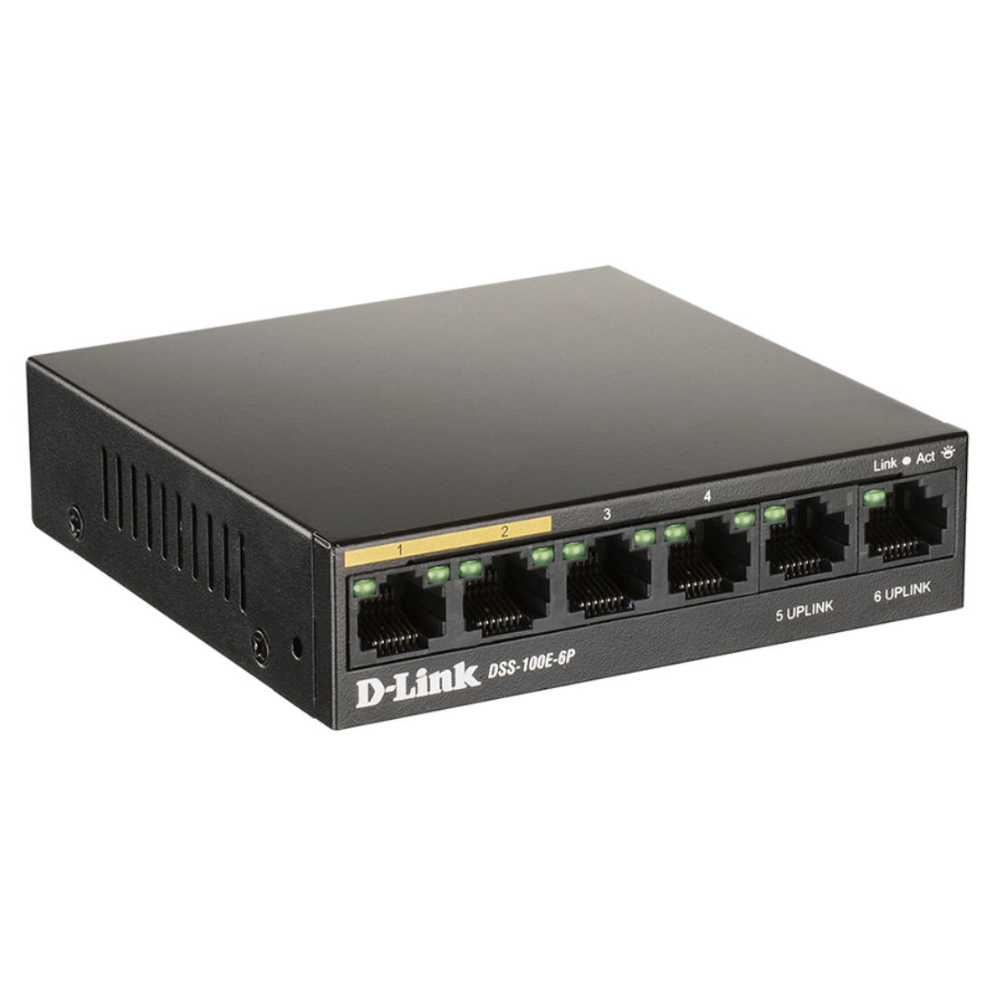 Коммутатор D-Link DSS-100E-6P/A1A