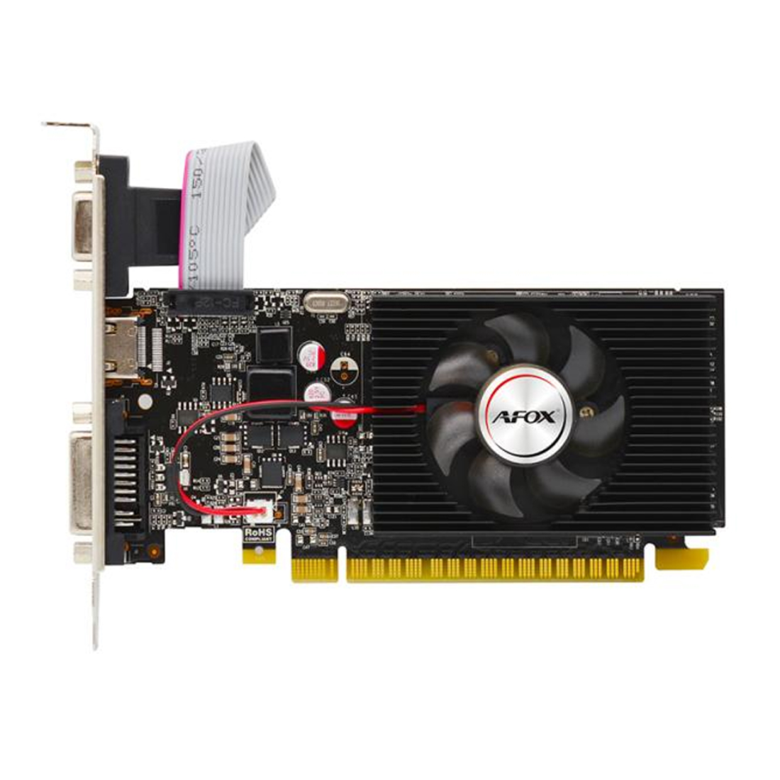 Видеокарта AFOX GT740 4GB D3 LP Single Fan (AF740-4096D3L3)