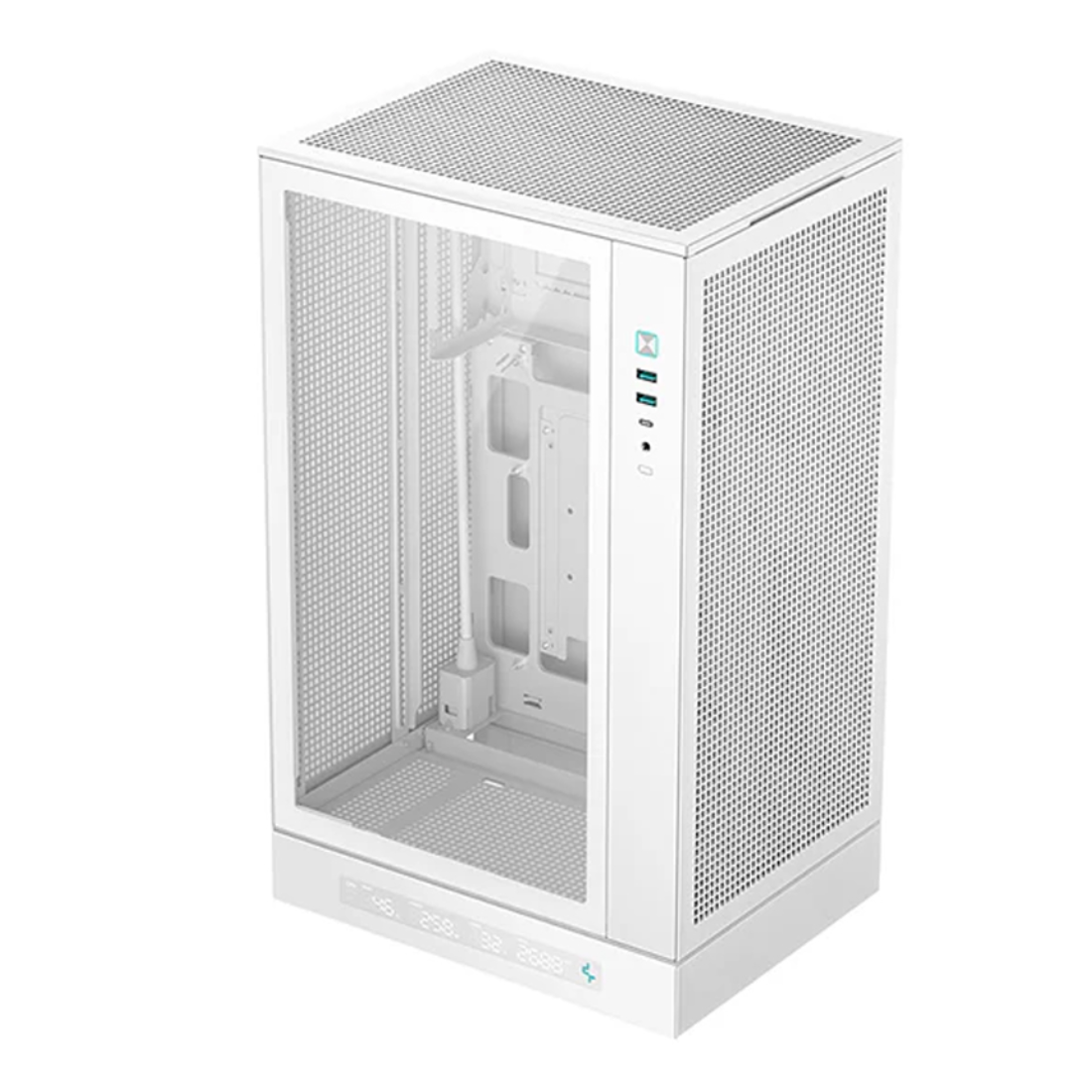 Компьютерный корпус Deepcool CH270 DIGITAL WH без Б/П