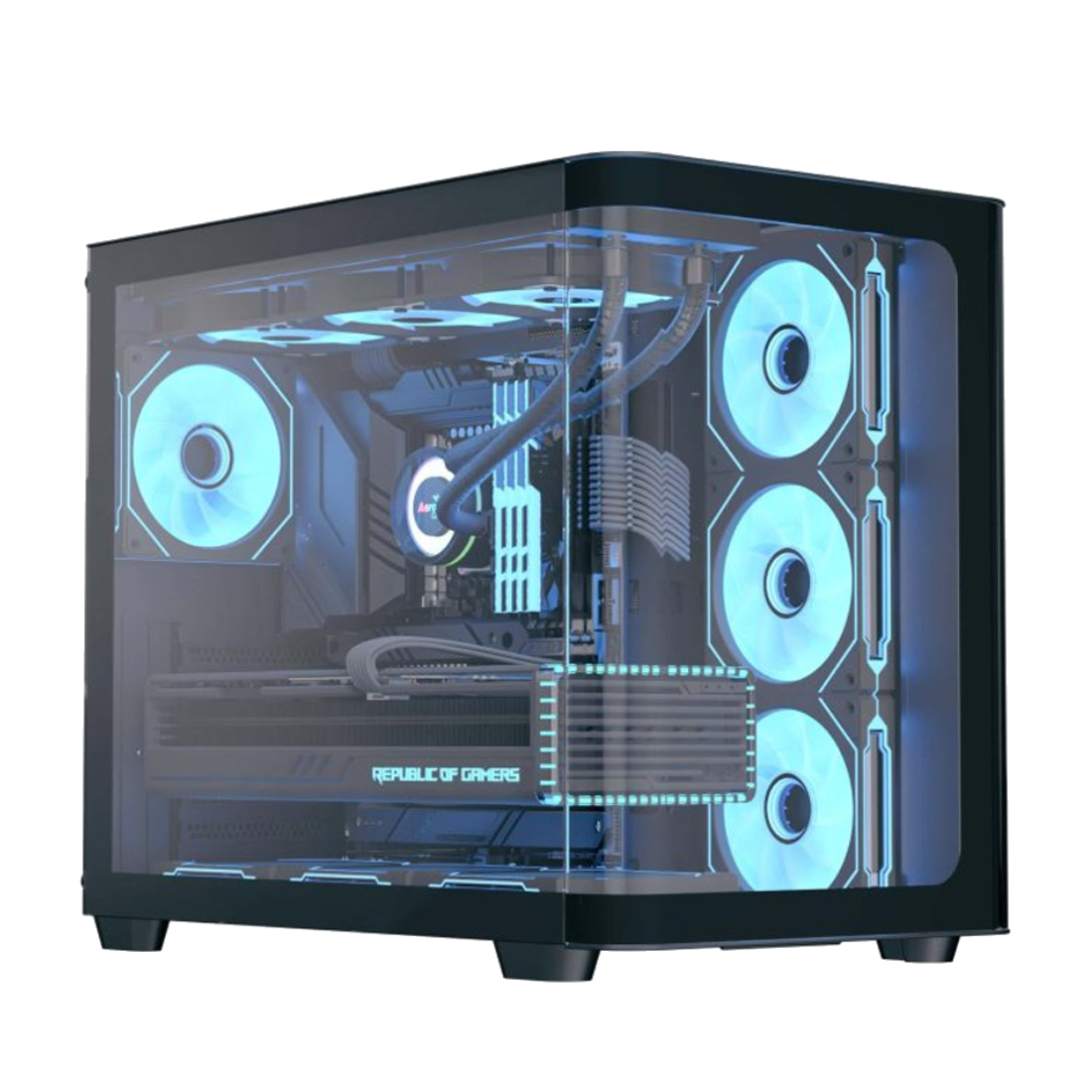 Компьютерный корпус Aerocool P500C без Б/П