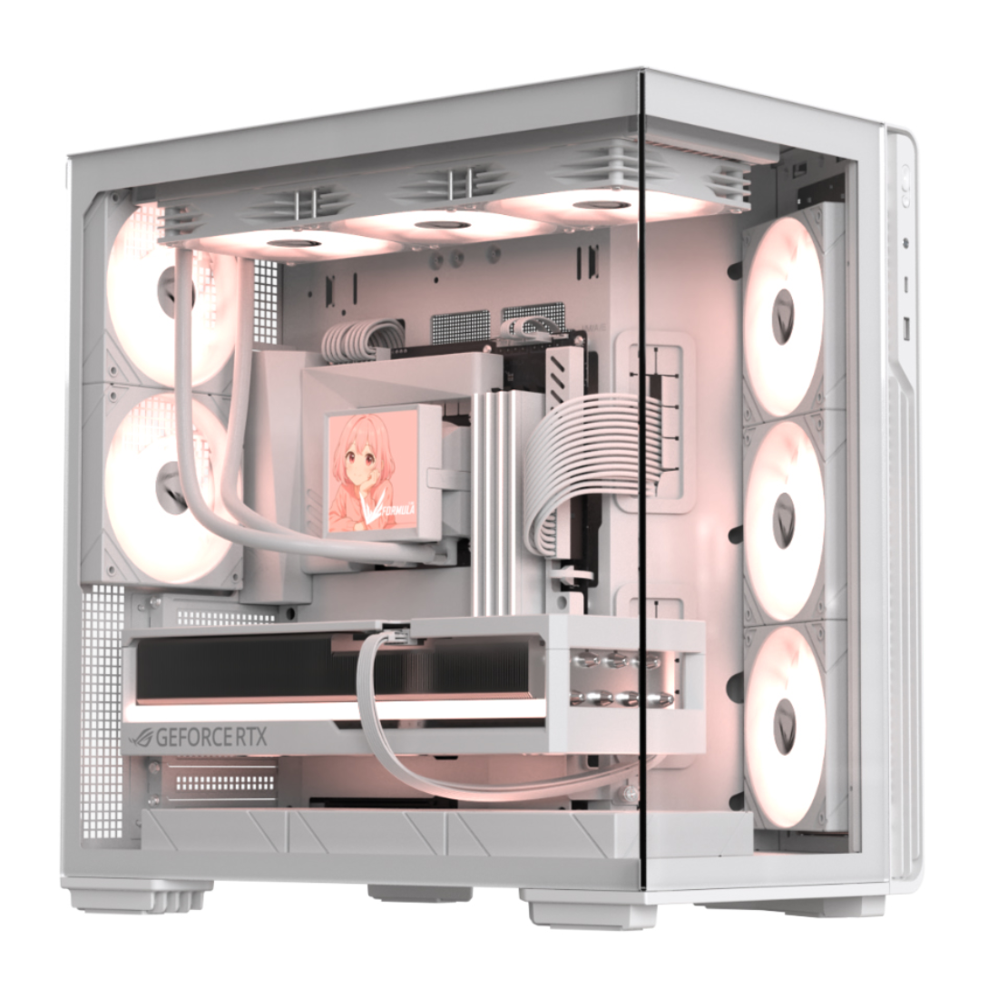 Компьютерный корпус Formula V Crystal Z7 PA White без Б/П