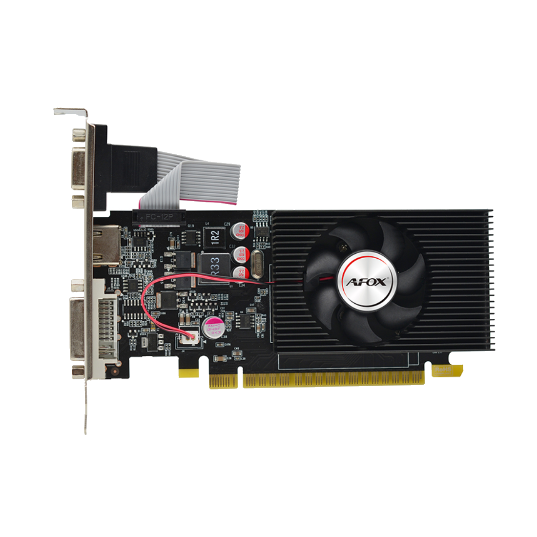 Видеокарта AFOX GT730 4GB D3 LP Single Fan (AF730-4096D3L5)