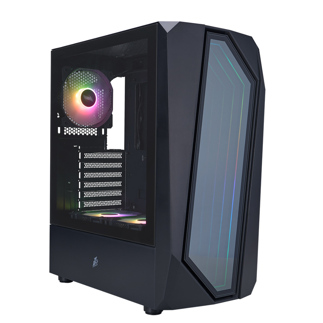 Компьютерный корпус 1STPLAYER INFINITE SPACE IS6 Black без Б/П