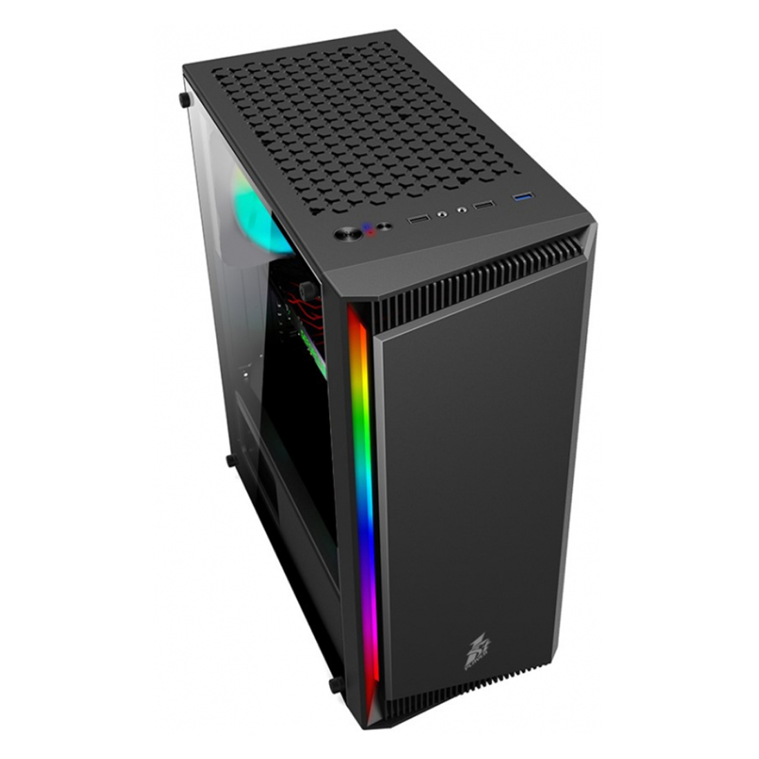 Компьютерный корпус 1STPLAYER RAINBOW RB-4 BK без Б/П