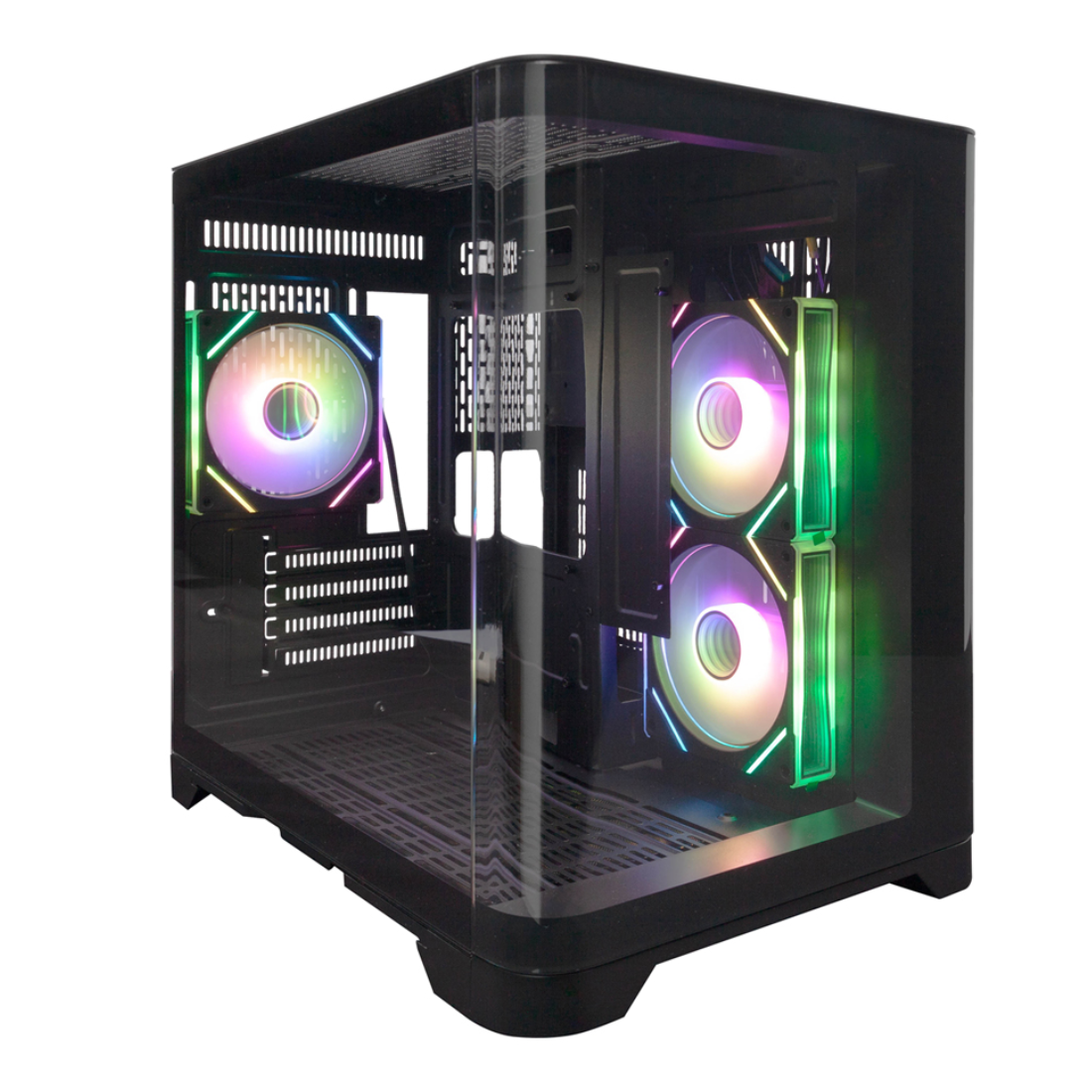 Компьютерный корпус 1STPLAYER UV5 Black без Б/П
