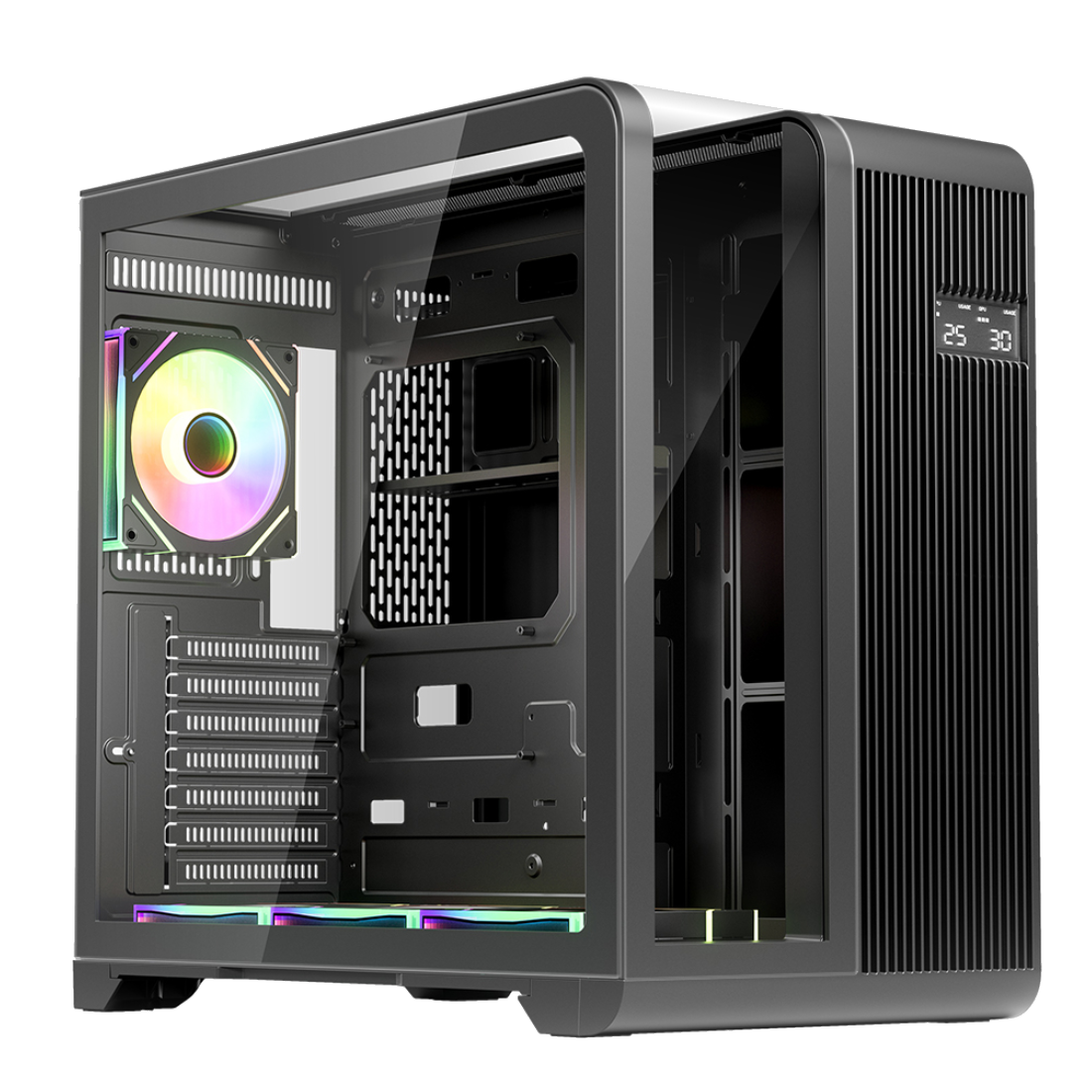 Компьютерный корпус 1STPLAYER RT7 Black без Б/П