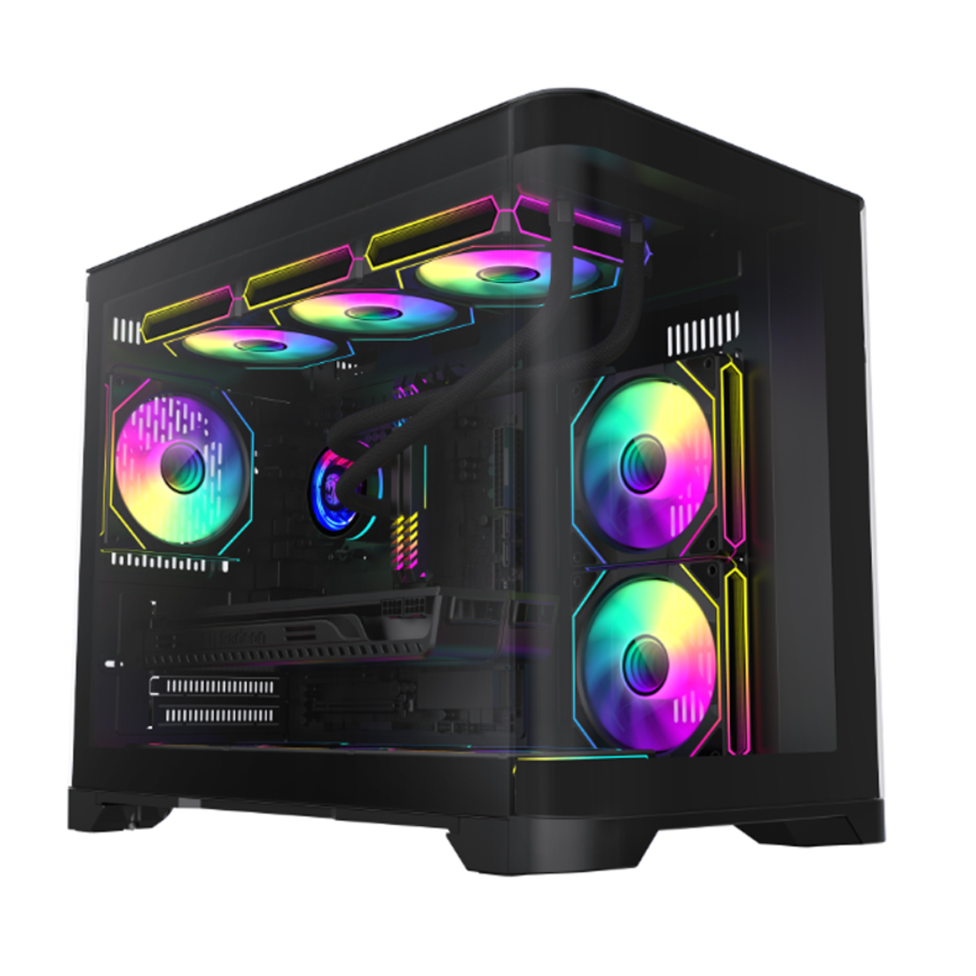 Компьютерный корпус Gamemax HYPE-M Black без Б/П