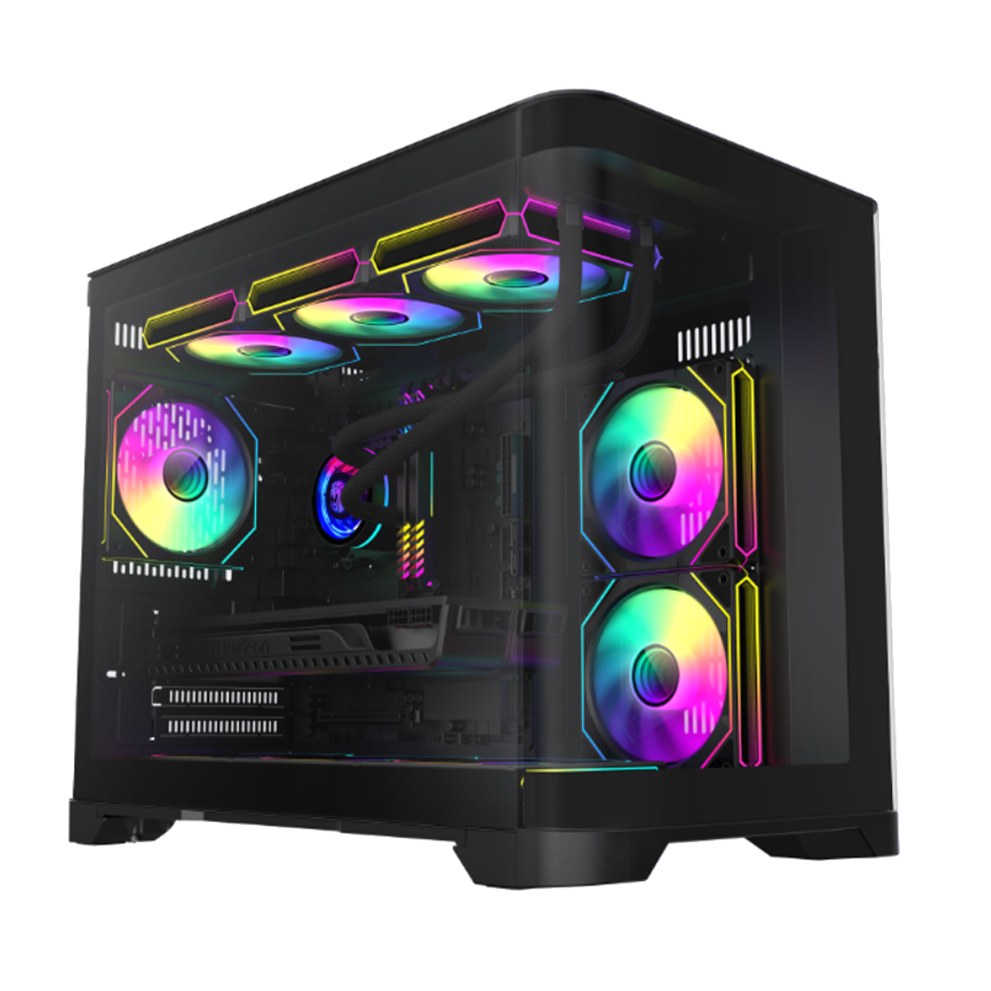 Компьютерный корпус Gamemax HYPE-M Black без Б/П