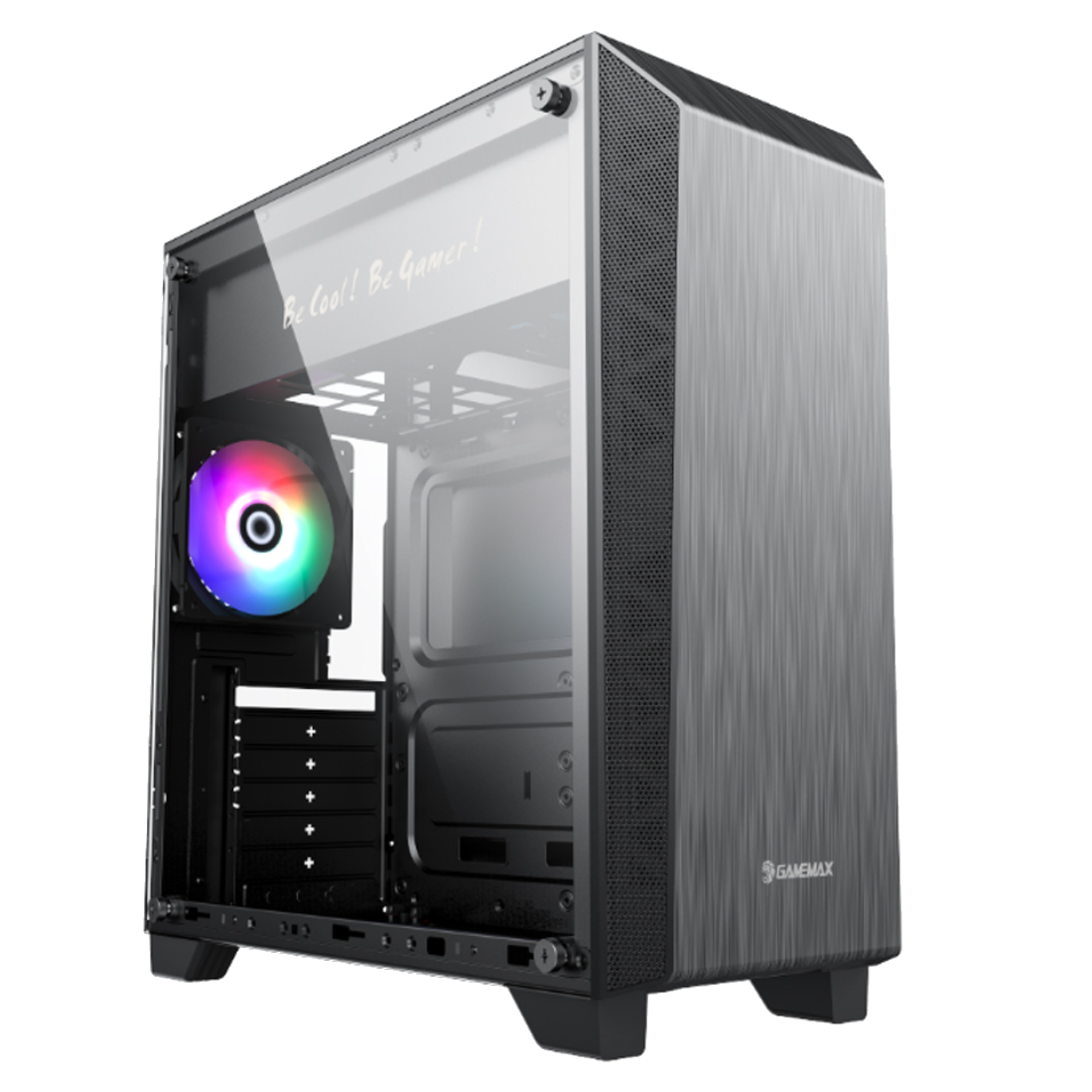 Компьютерный корпус Gamemax NOVA N5 Black без Б/П