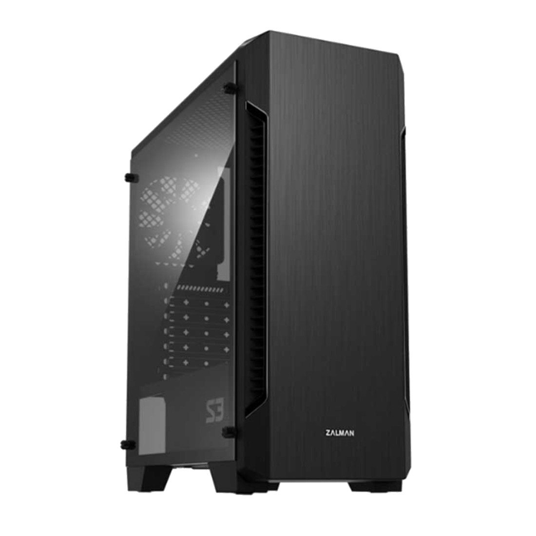 Компьютерный корпус Zalman S3 Black без Б/П