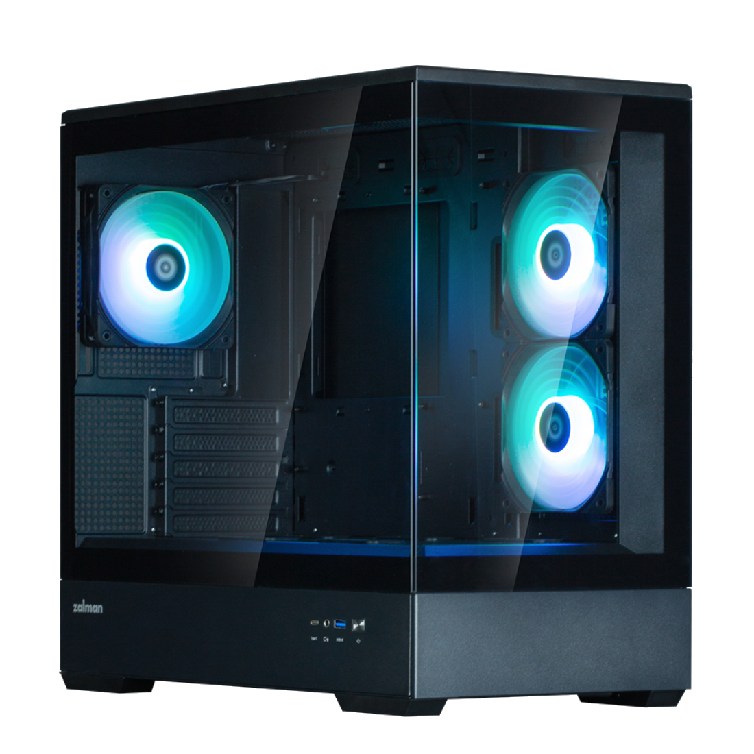 Компьютерный корпус Zalman P30 Black V2 без Б/П