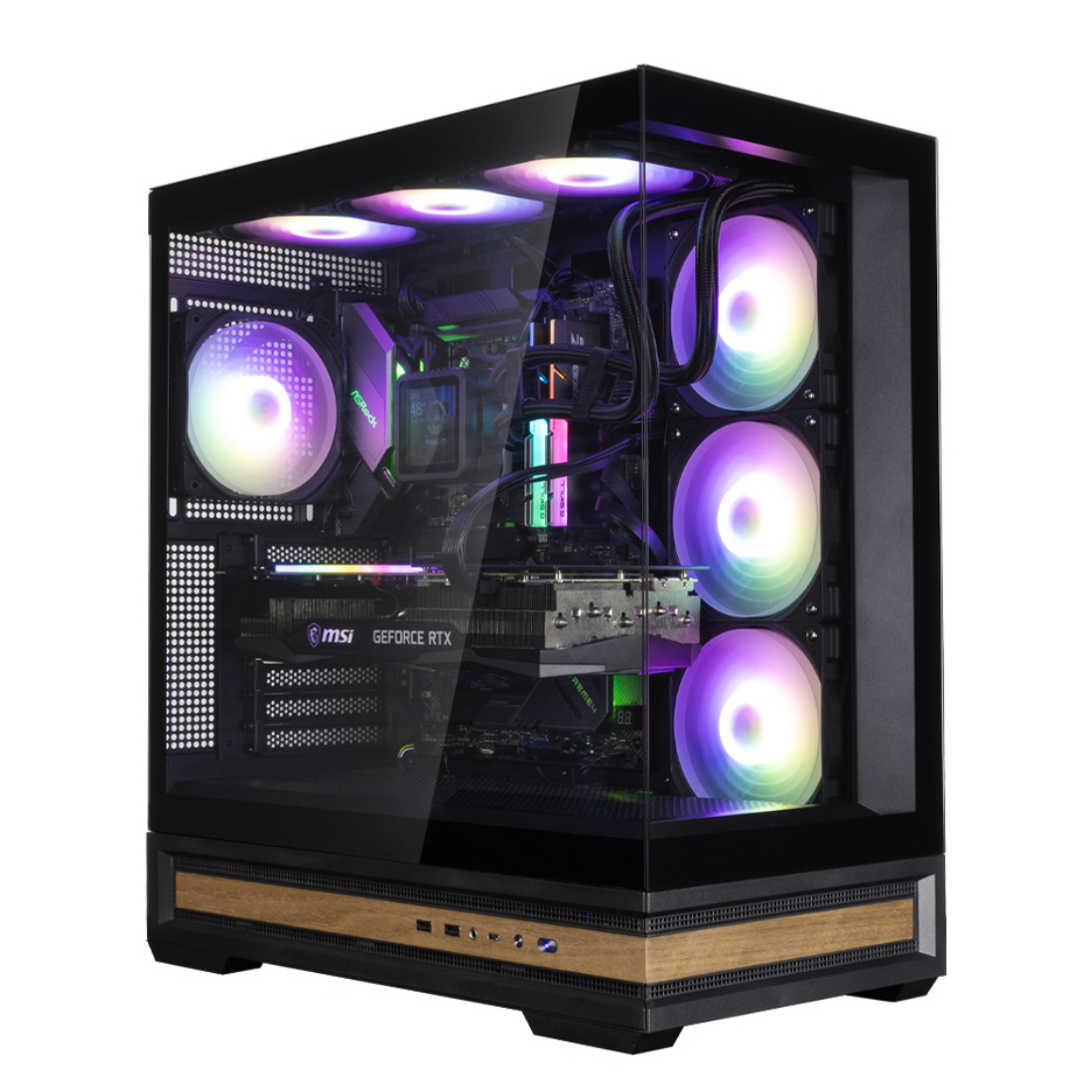 Компьютерный корпус Zalman P40 NAMU Blackбез Б/П