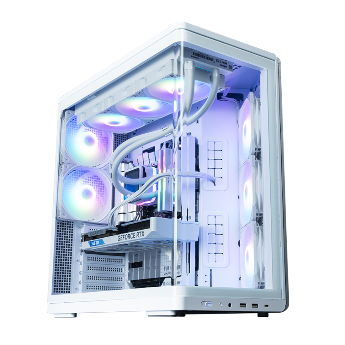 Компьютерный корпус Zalman P60 White без Б/П