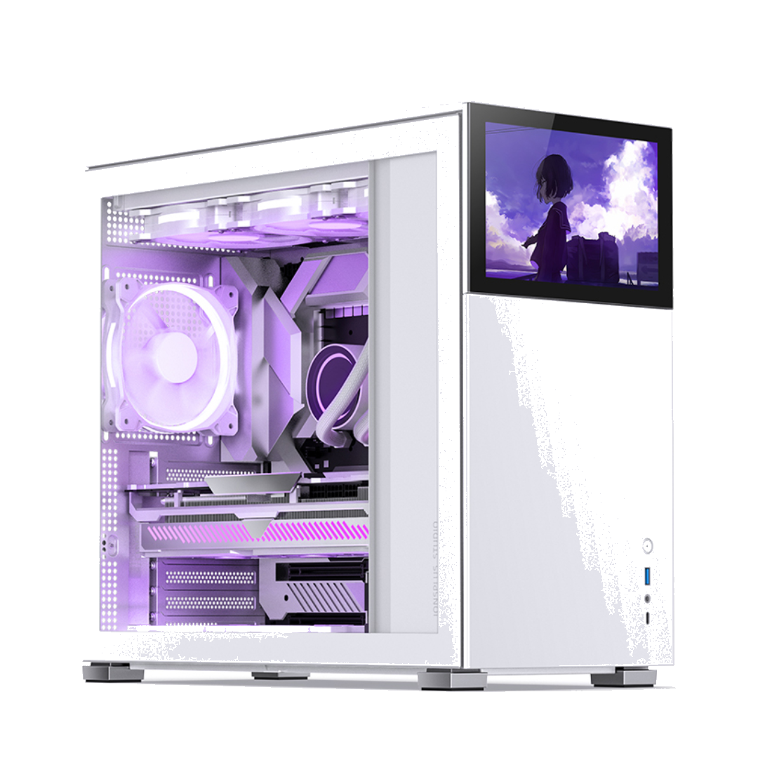 Компьютерный корпус Jonsbo D200 White без Б/П