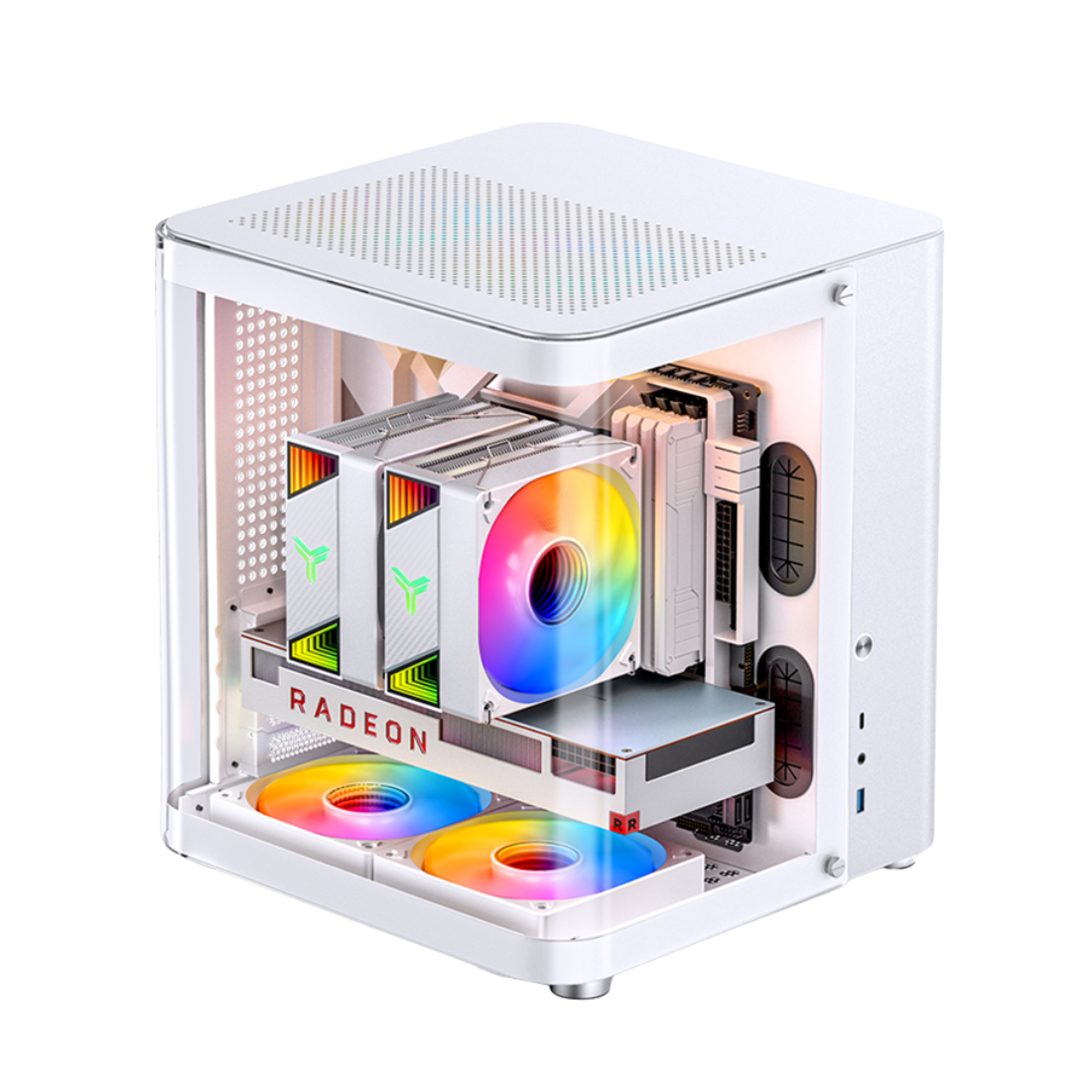 Компьютерный корпус Jonsbo TK-1 White без Б/П
