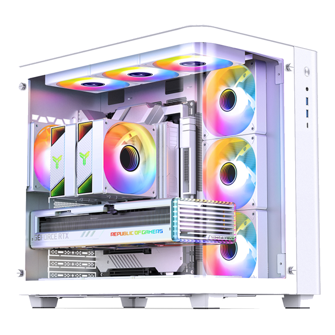 Компьютерный корпус Jonsbo TK-3 White без Б/П
