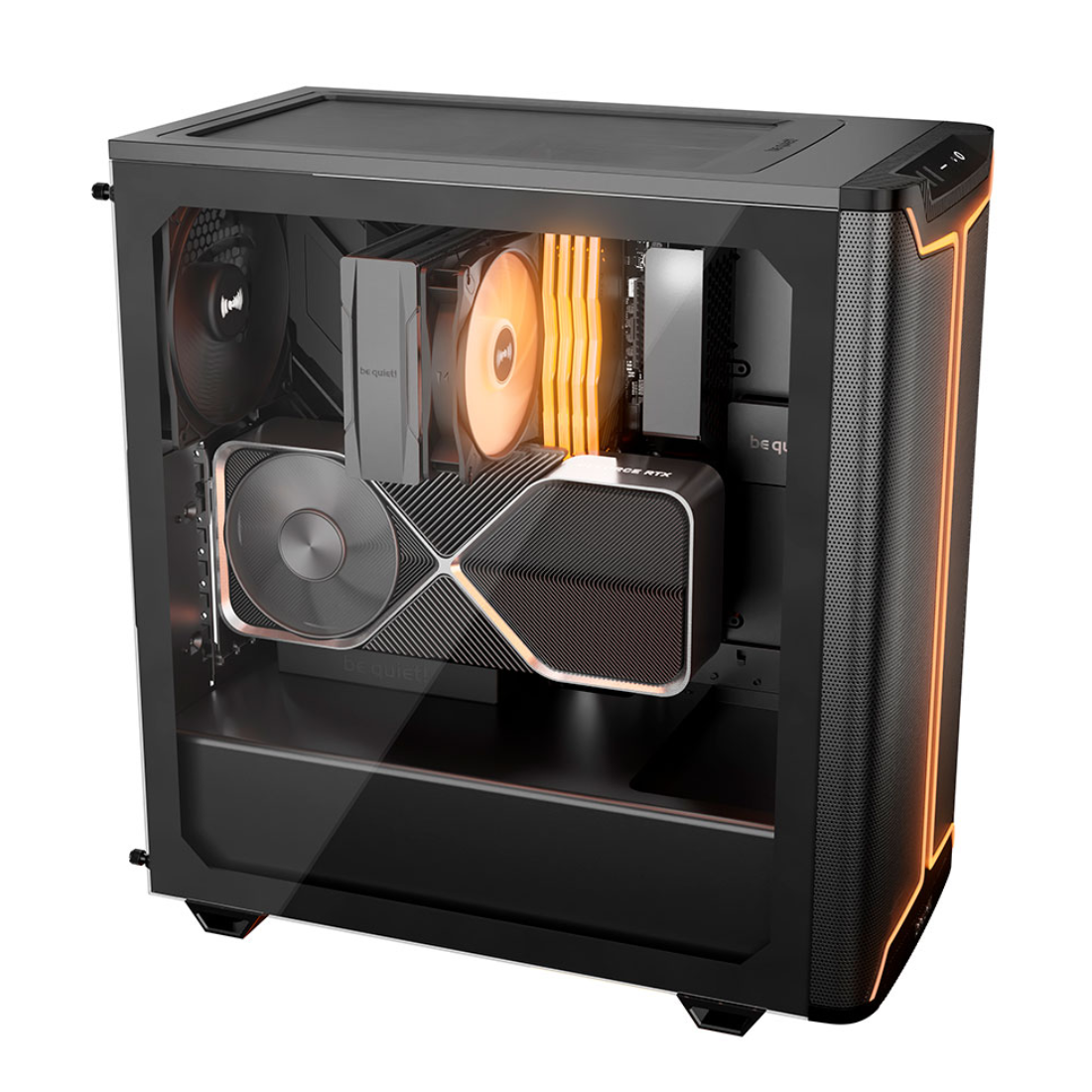 Компьютерный корпус Bequiet! Pure Base 501 DX Black Без Б/П