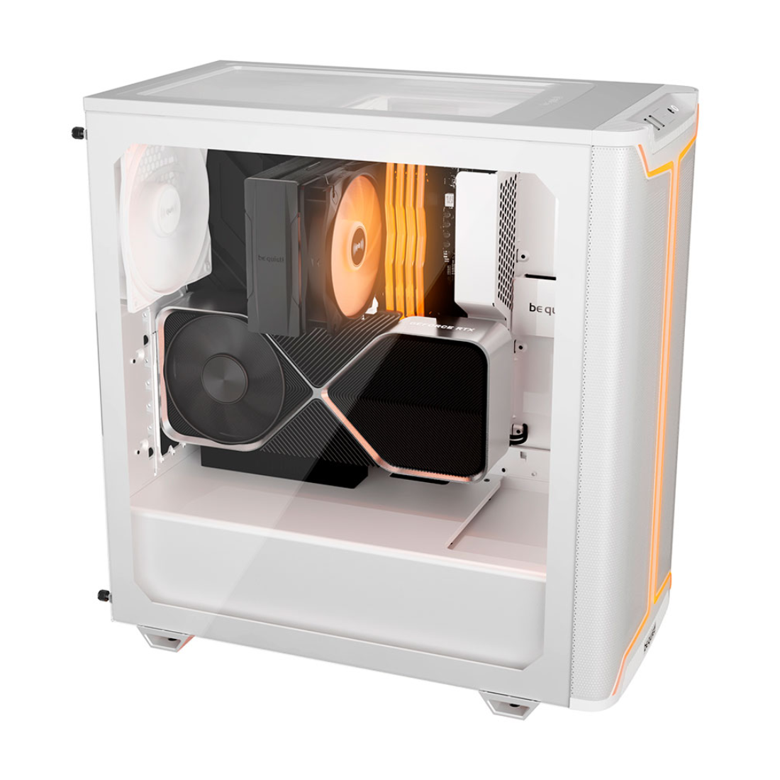 Компьютерный корпус Bequiet! Pure Base 501 DX White Без Б/П