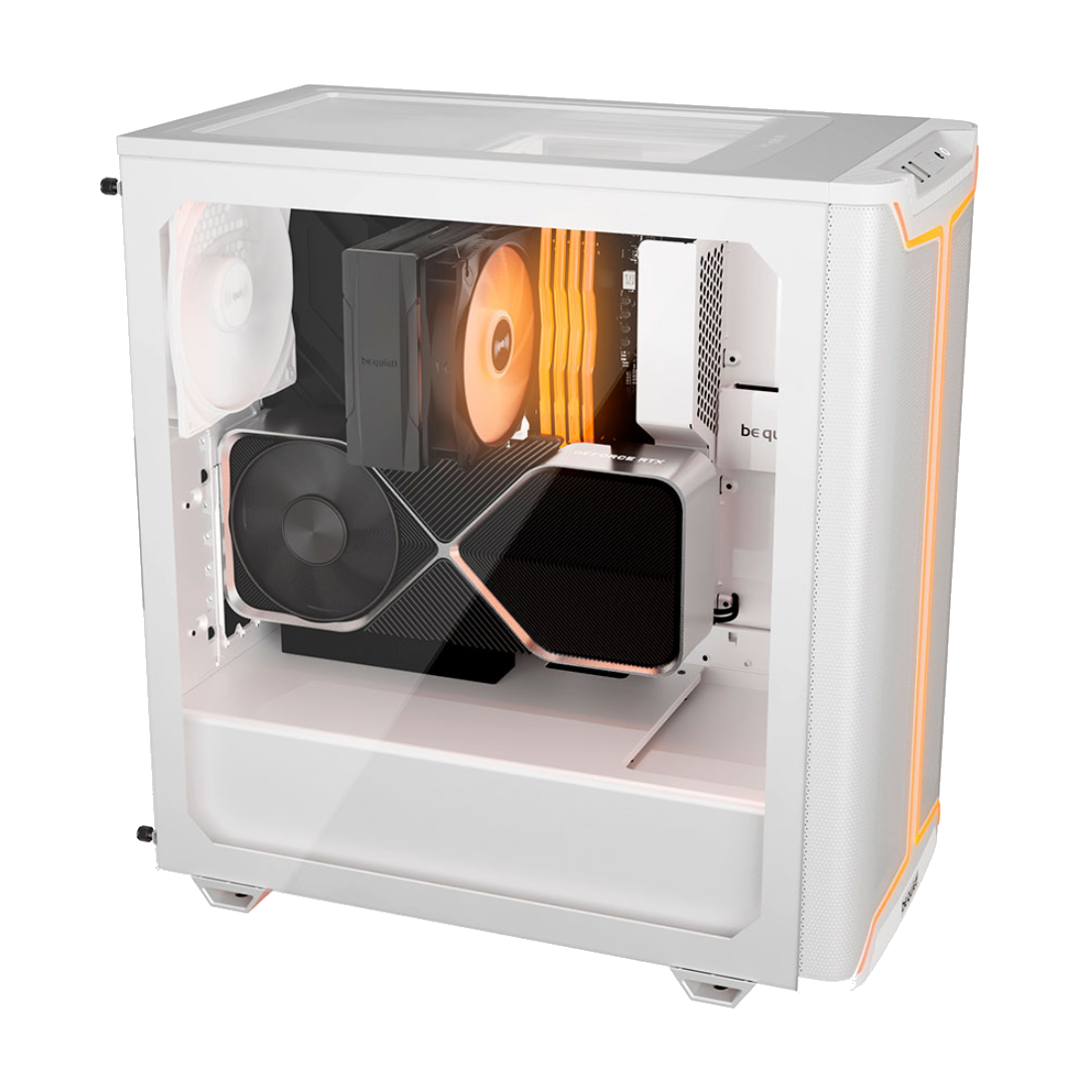Компьютерный корпус Bequiet! Pure Base 501 DX White Без Б/П