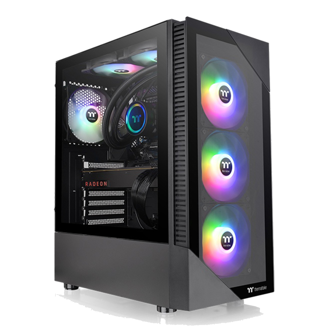 Компьютерный корпус Thermaltake View 200 TG Black ARGB без Б/П