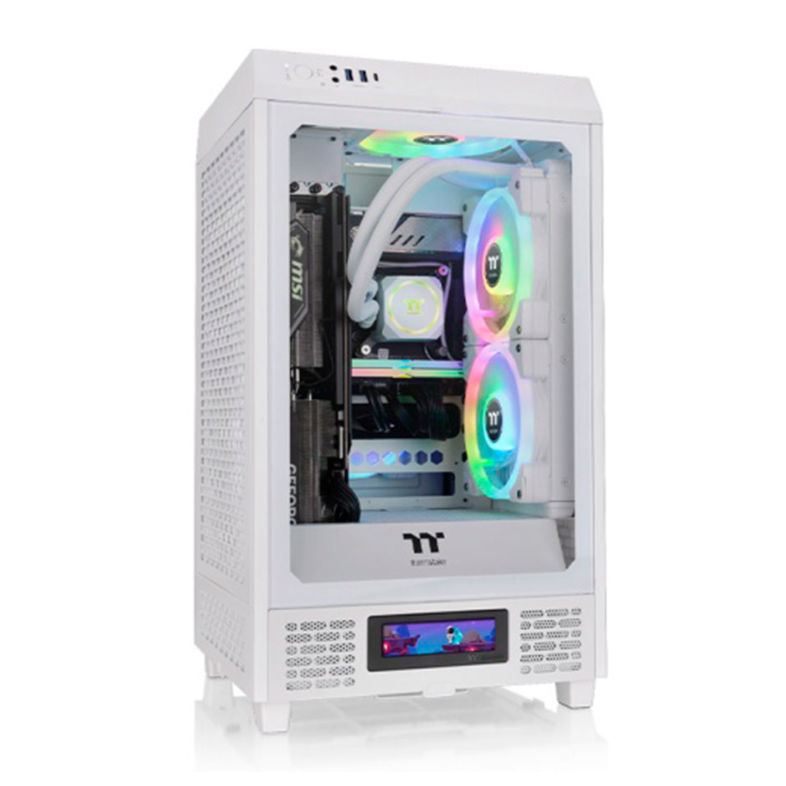 Компьютерный корпус Thermaltake The Tower 200 Snow без Б/П