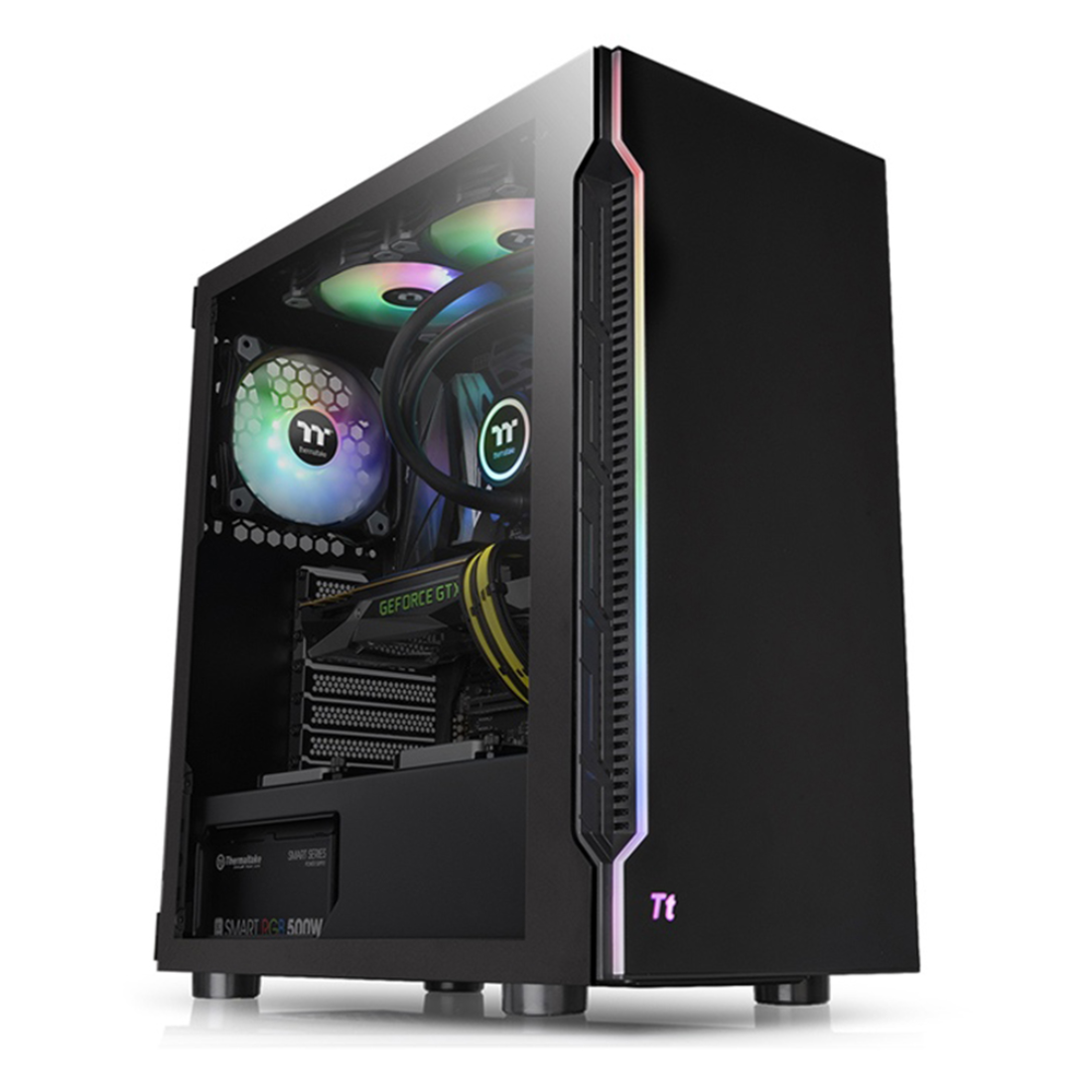 Компьютерный корпус Thermaltake H350 TG RGB без Б/П