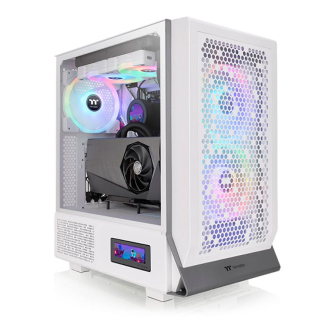 Компьютерный корпус Thermaltake Ceres 300 TG ARGB Snow без Б/П