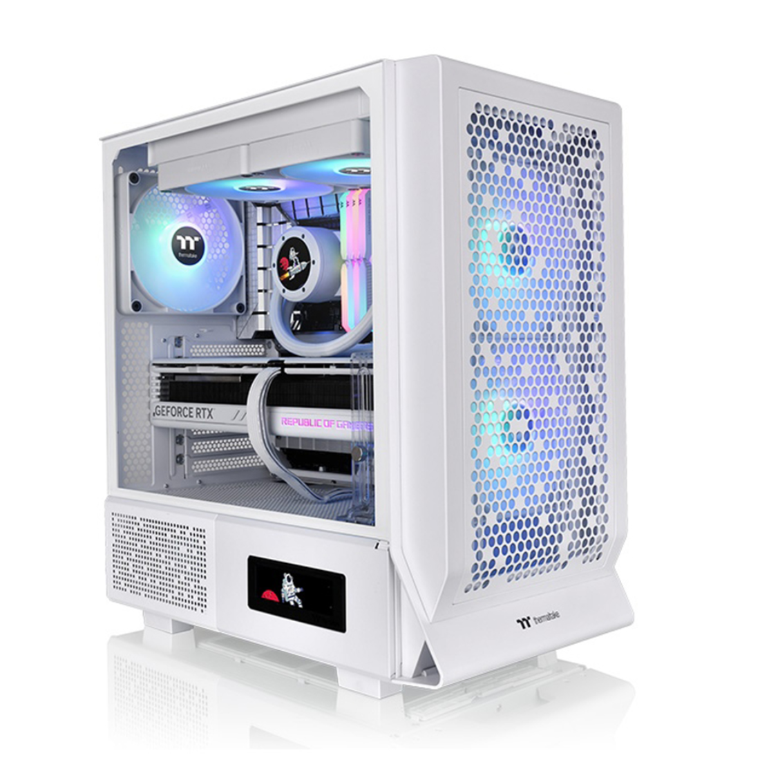 Компьютерный корпус Thermaltake Ceres 330 TG ARGB Snow без Б/П