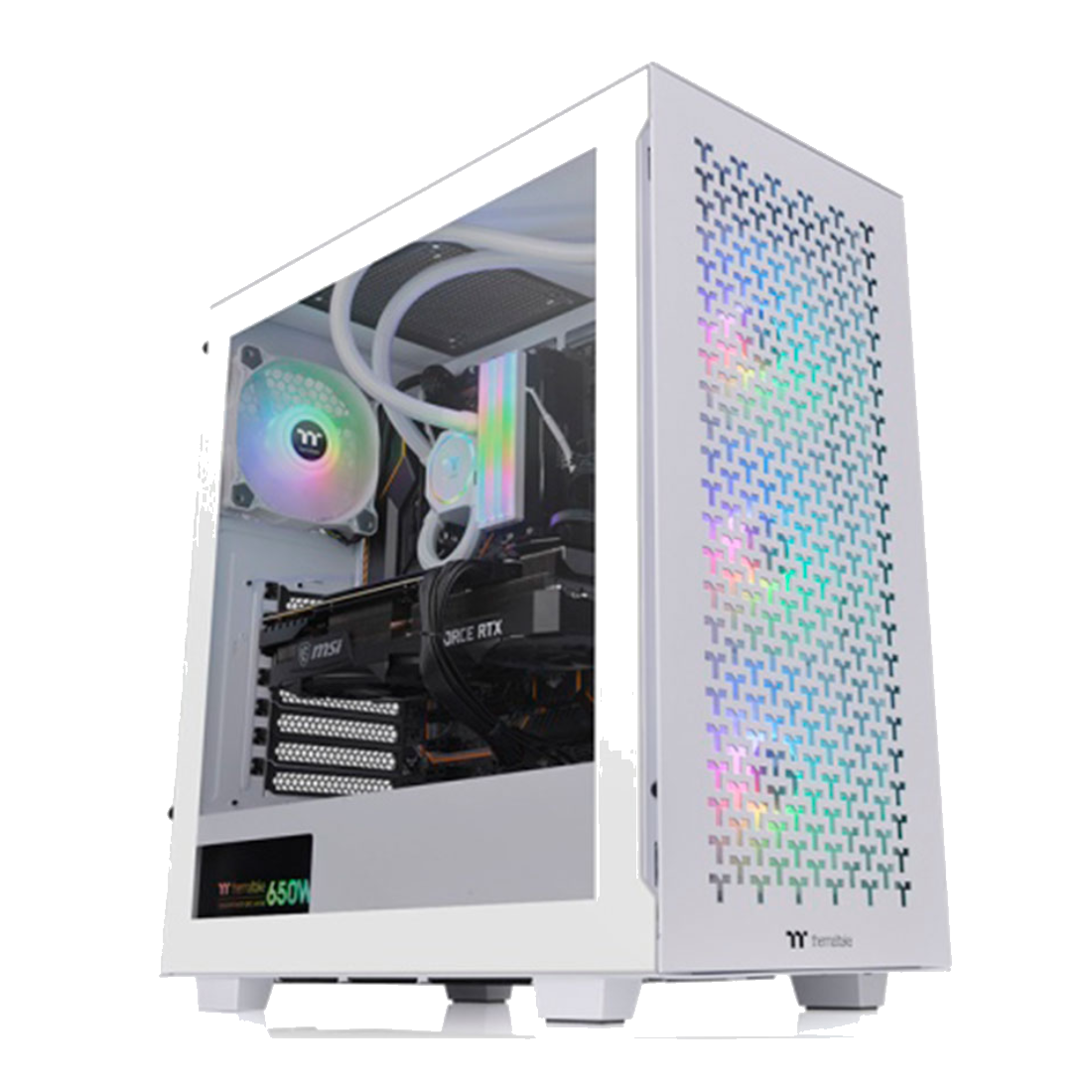 Компьютерный корпус Thermaltake V350 TG ARGB Air Snow без Б/П