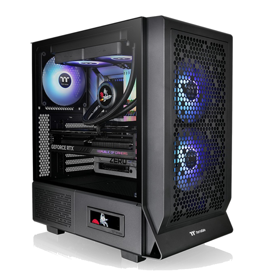 Компьютерный корпус Thermaltake Ceres 330 TG ARGB Черный без Б/П