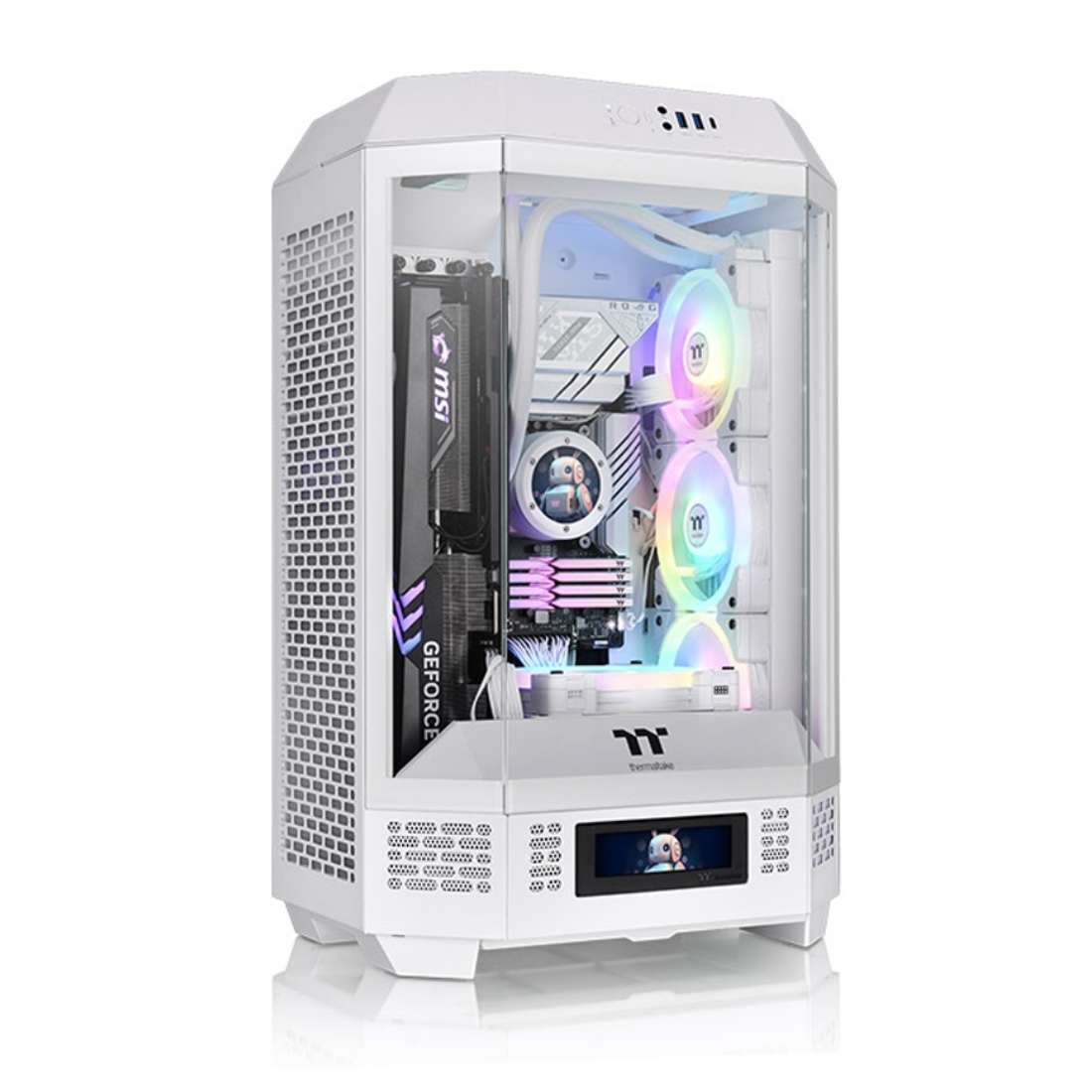 Компьютерный корпус Thermaltake The Tower 300 Snow без Б/П